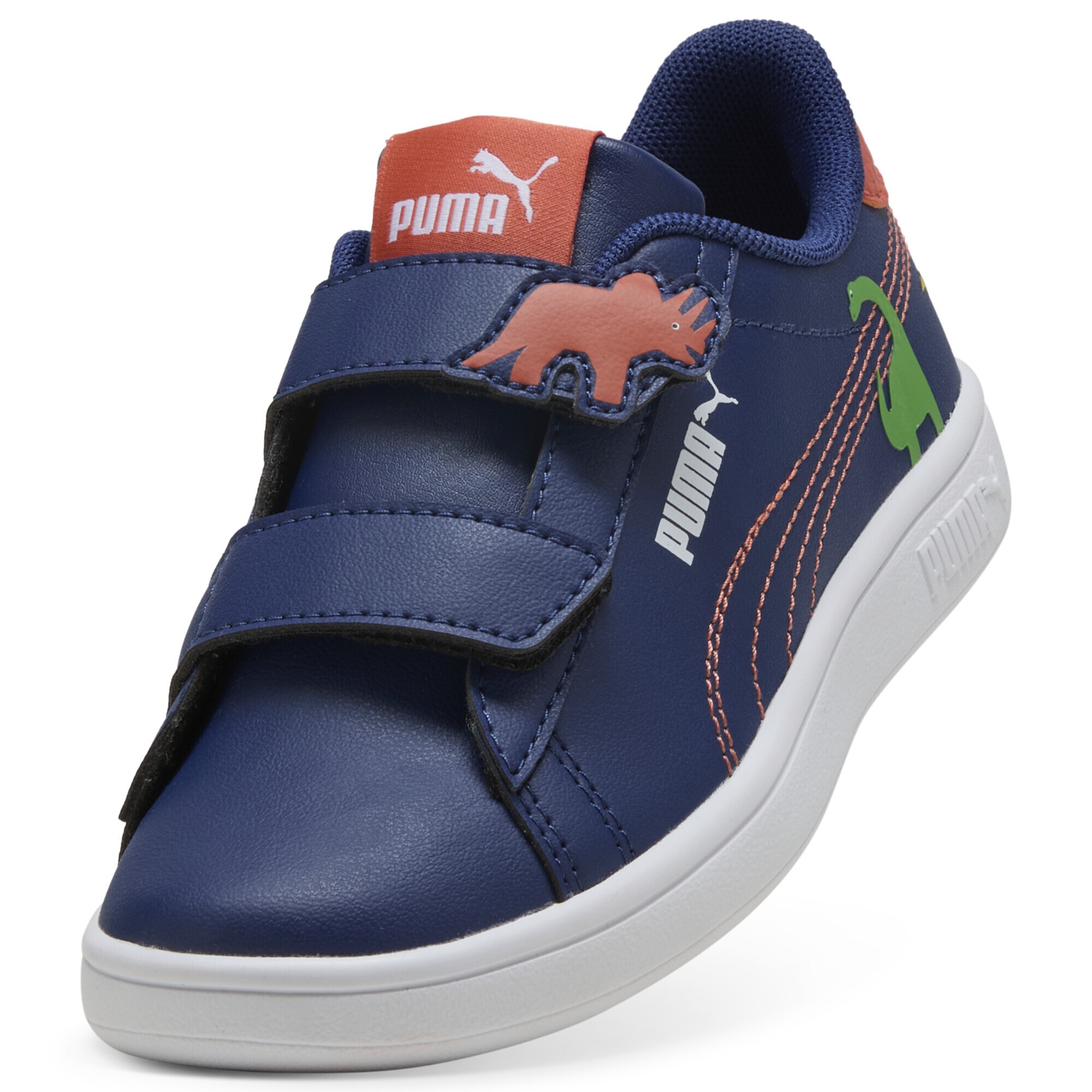 Puma Smash 3.0 Dino Sneakers Women Blue/Green/Orange 35 6