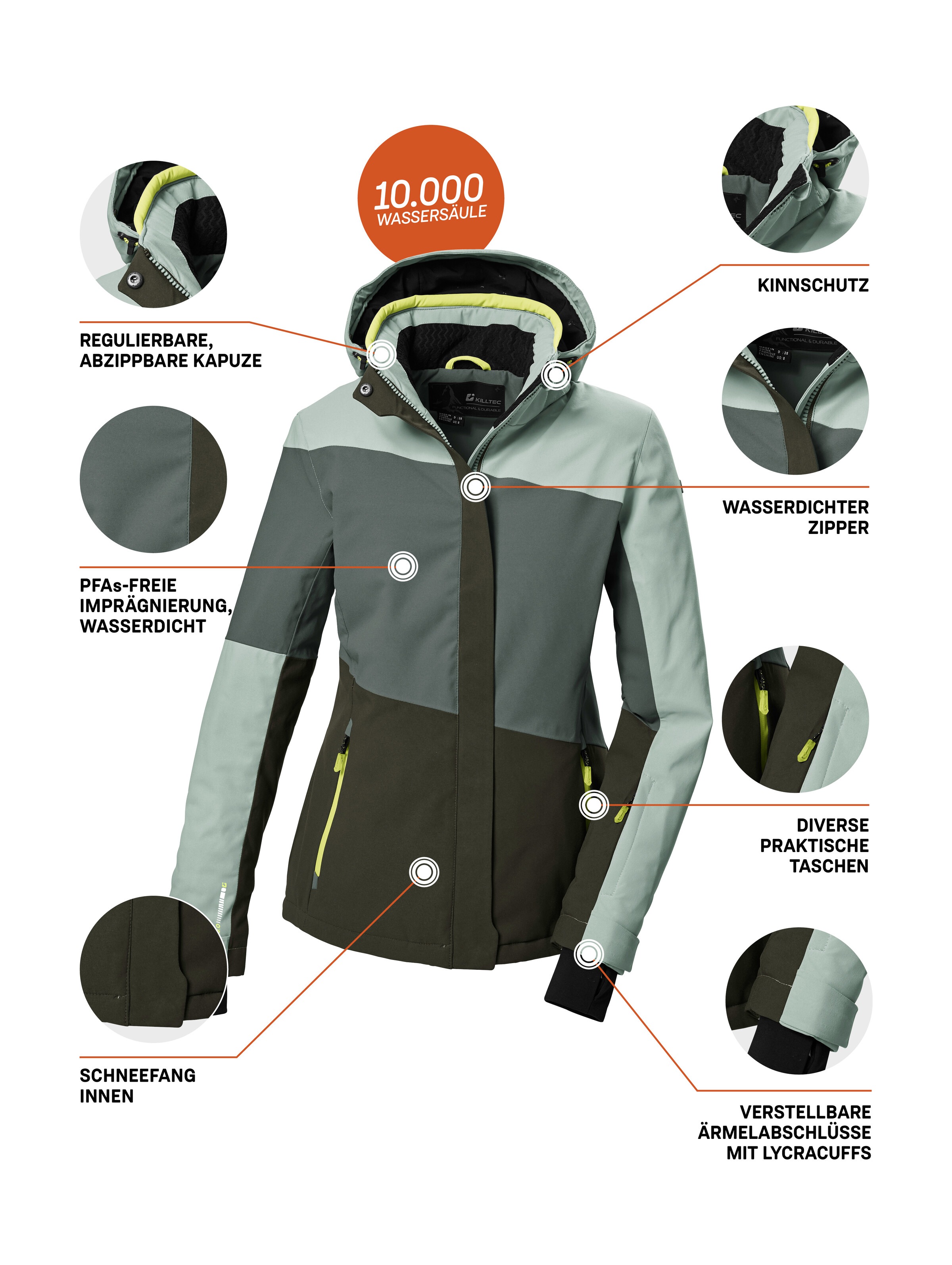 Killtec Skijacke »KSW 67 WMN SKI JCKT«