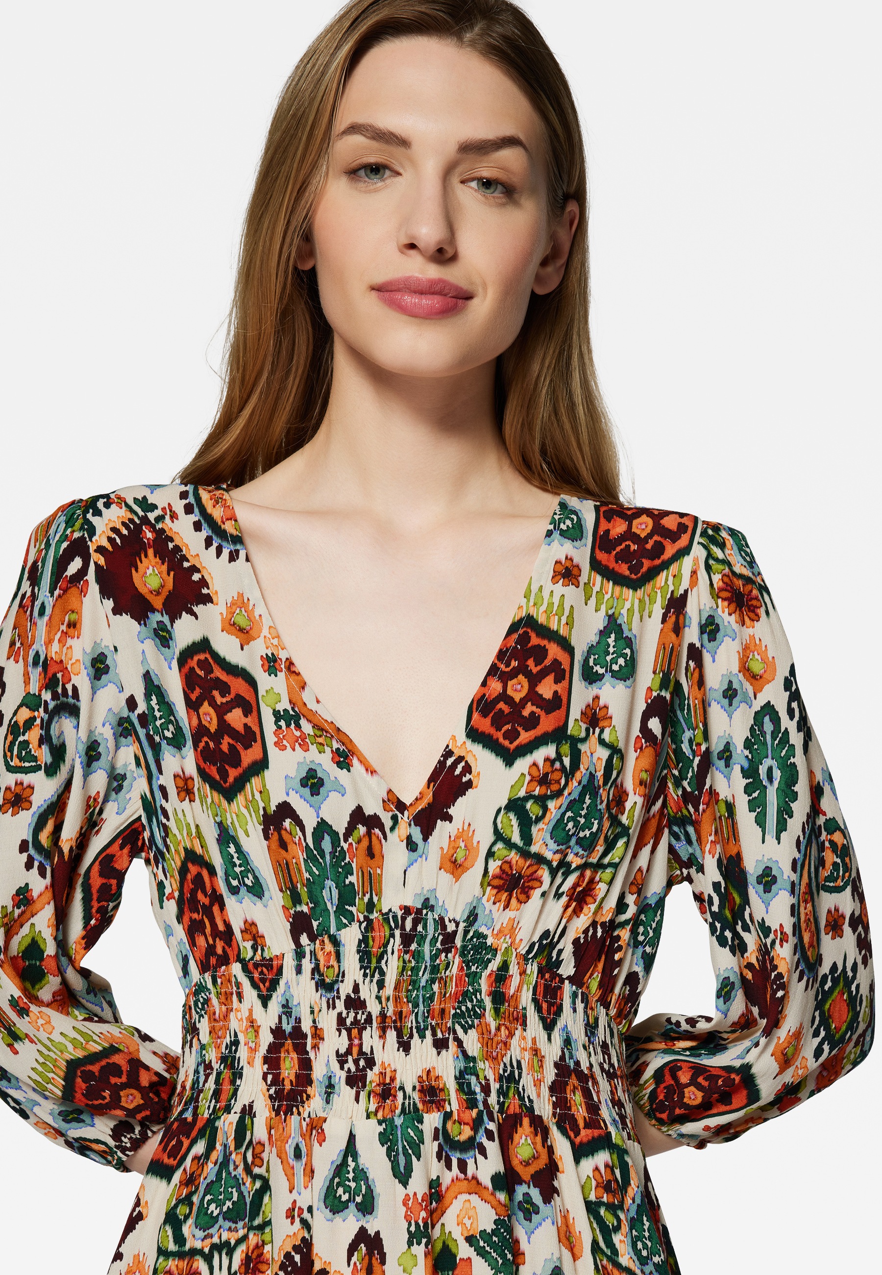 Mavi Maxikleid »PRINTED DRESS«, Langes Kleid