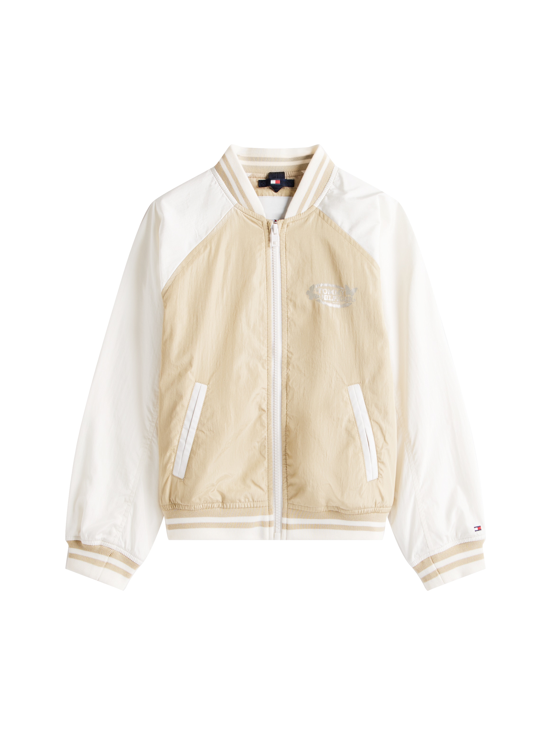 Tommy Hilfiger Blouson »BUTTERFLY GRAPHIC BOMBER JACKET«, für Kinder bis 16 Jahre, mit glänzendem Butterfly-Print