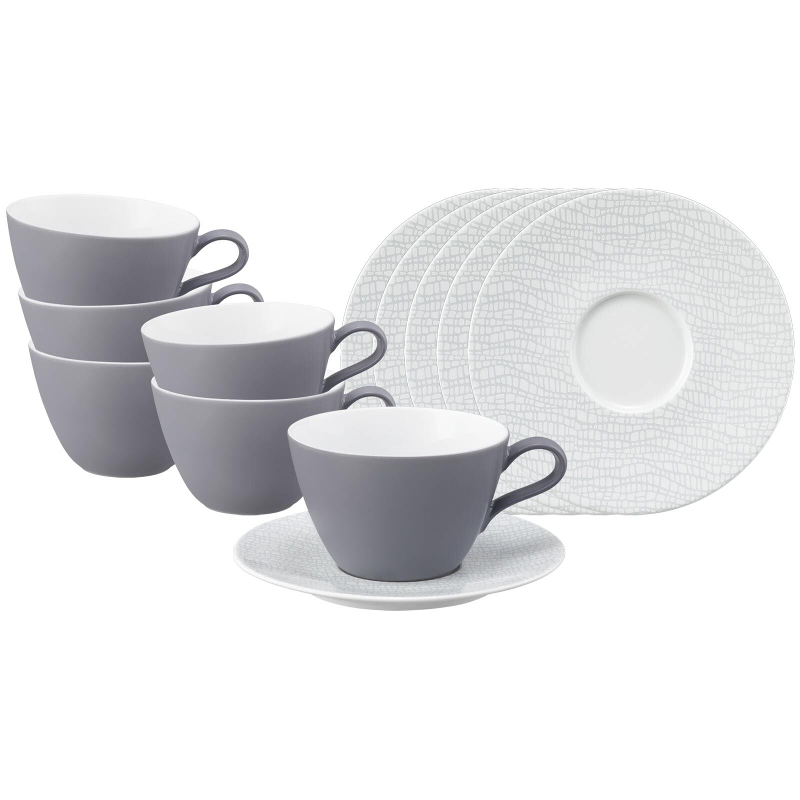 Seltmann Weiden Tasse "Milchkaffeetassen mit Untertassen Life Fashion 370 m günstig online kaufen