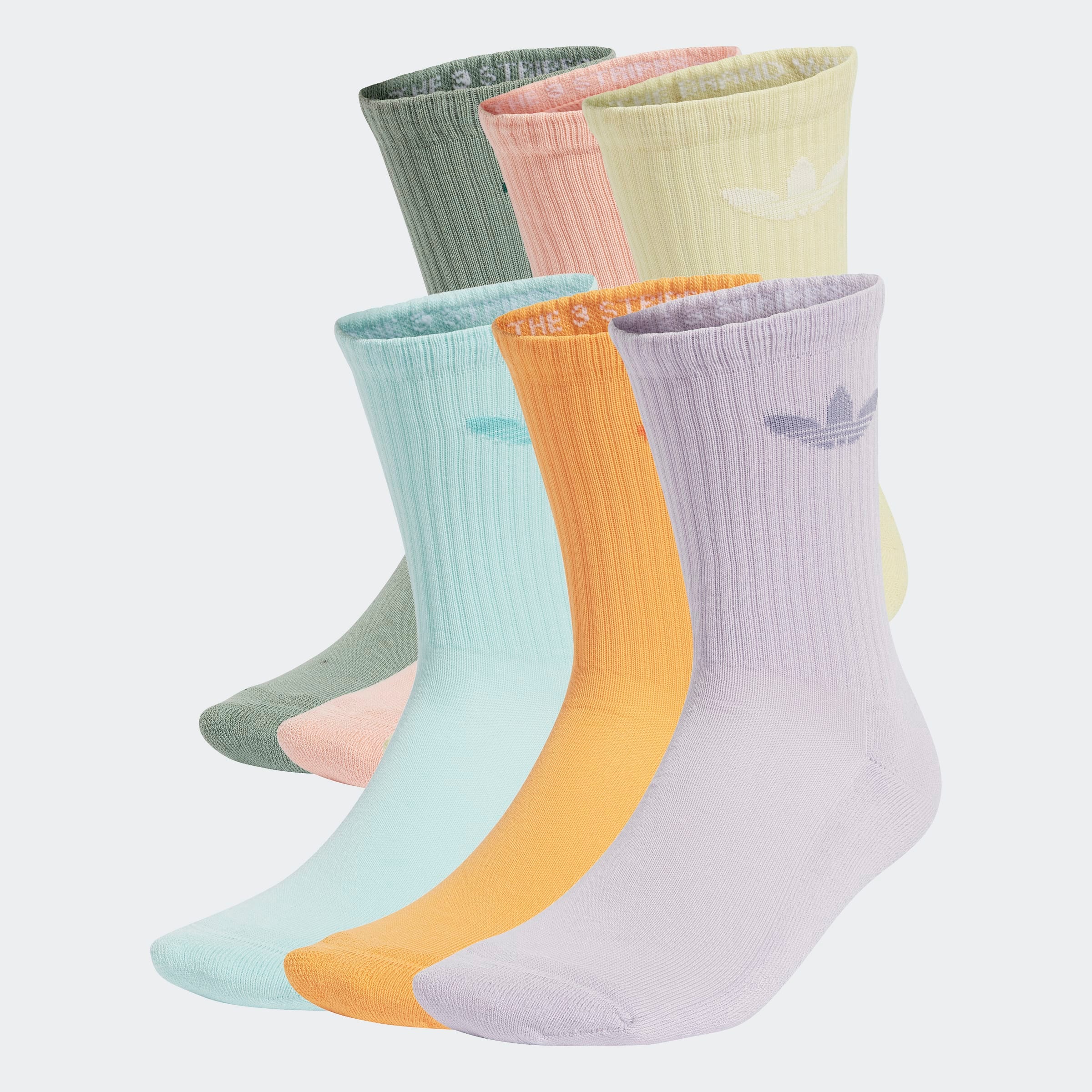 adidas Originals "TREFOIL CUSHION CREW, 6 PAAR" 6 Paar tlg. für Erwachsene, im praktischen 6er-Pack, mit Trefoil Logo
