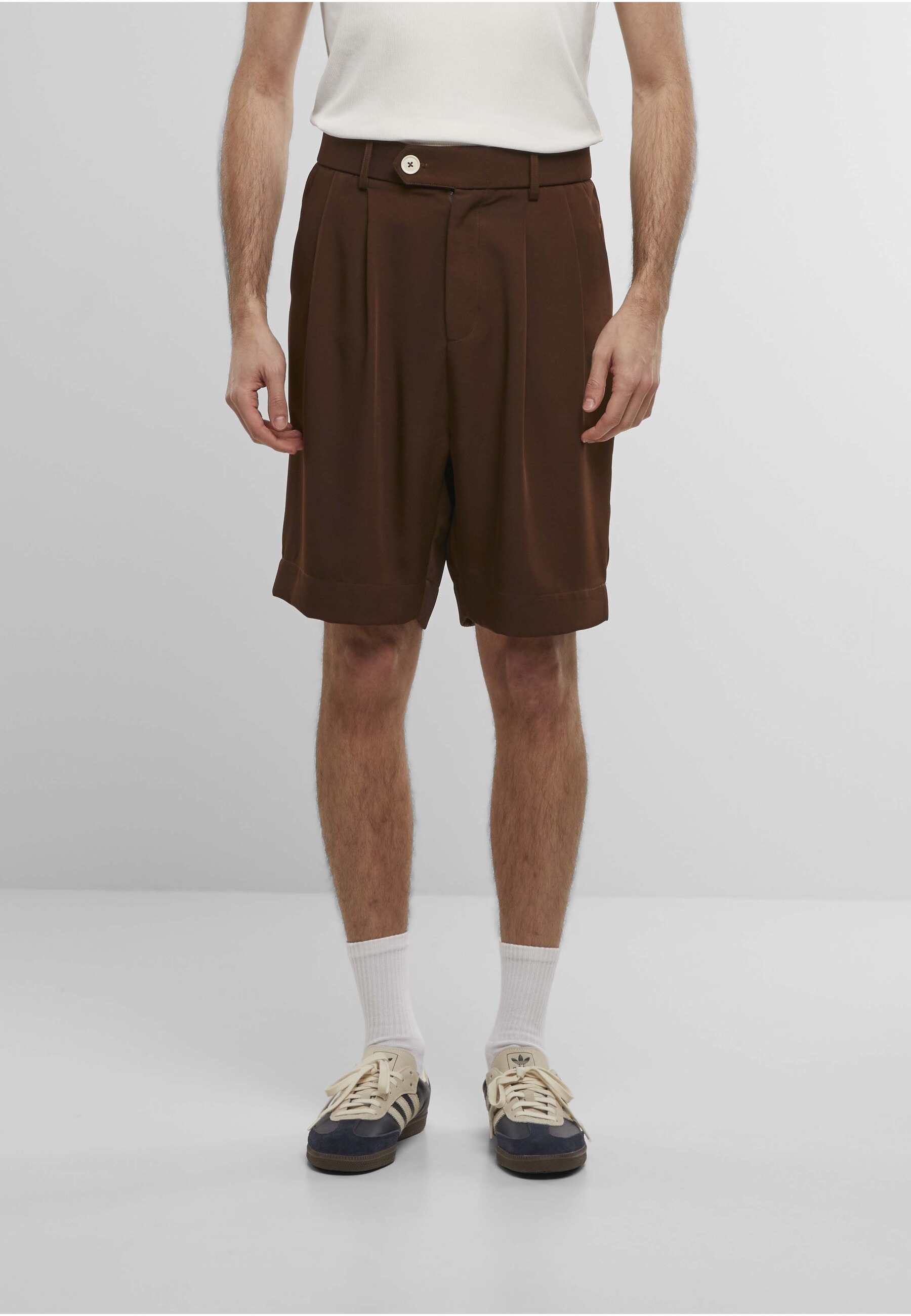 Another Cotton Lab Chinoshorts »Another Cotton Lab Double Pleated Shorts«