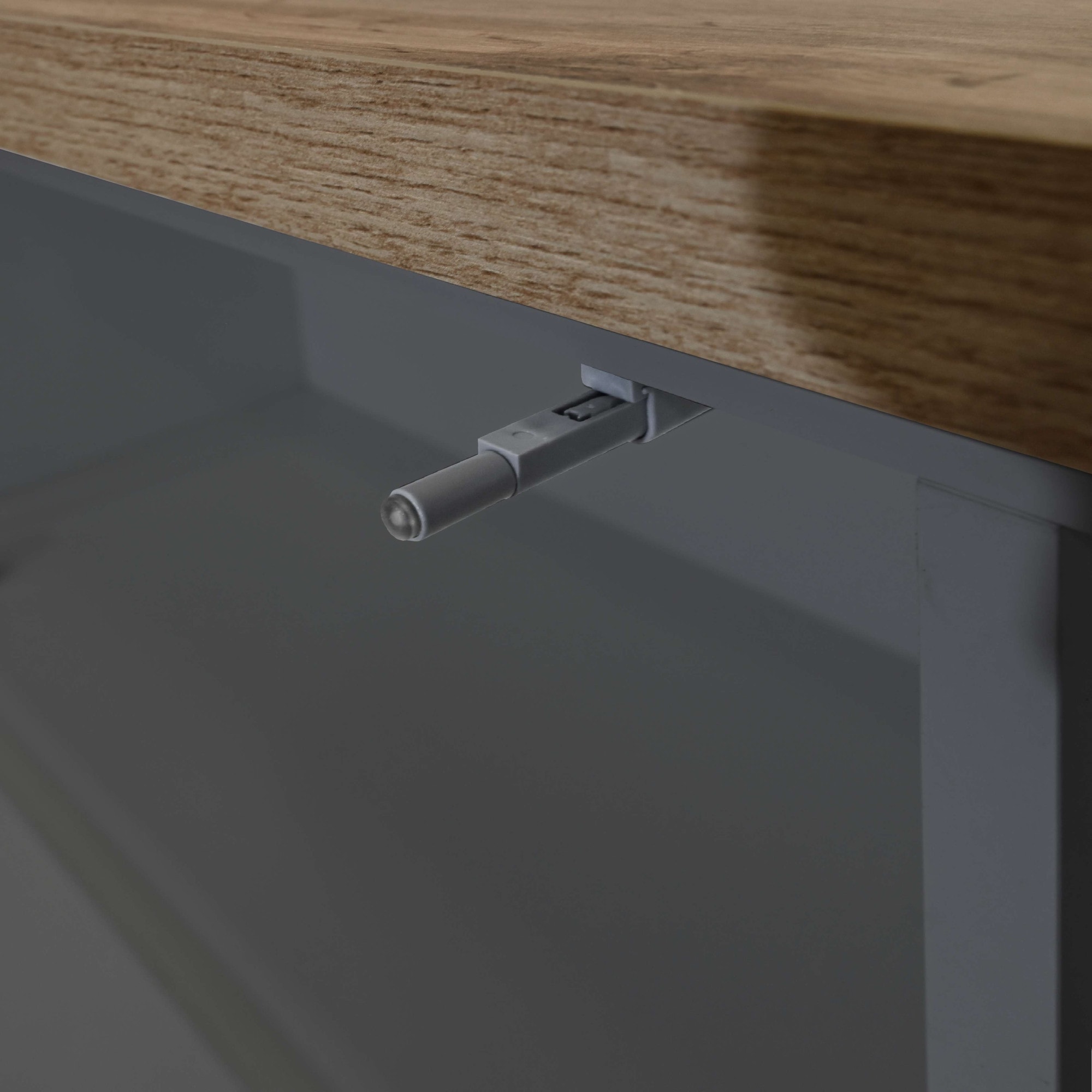 OTTO home Lowboard »New Garda,Lowboard mit Aufsatz,TV-Board mit Ausatz,TV-Schrank-Tv Bank« 1 Stk. tlg. Breite verstellbar v. 183 bis 310 cm,2 Klappen  und L-Förmiger Aufsatz