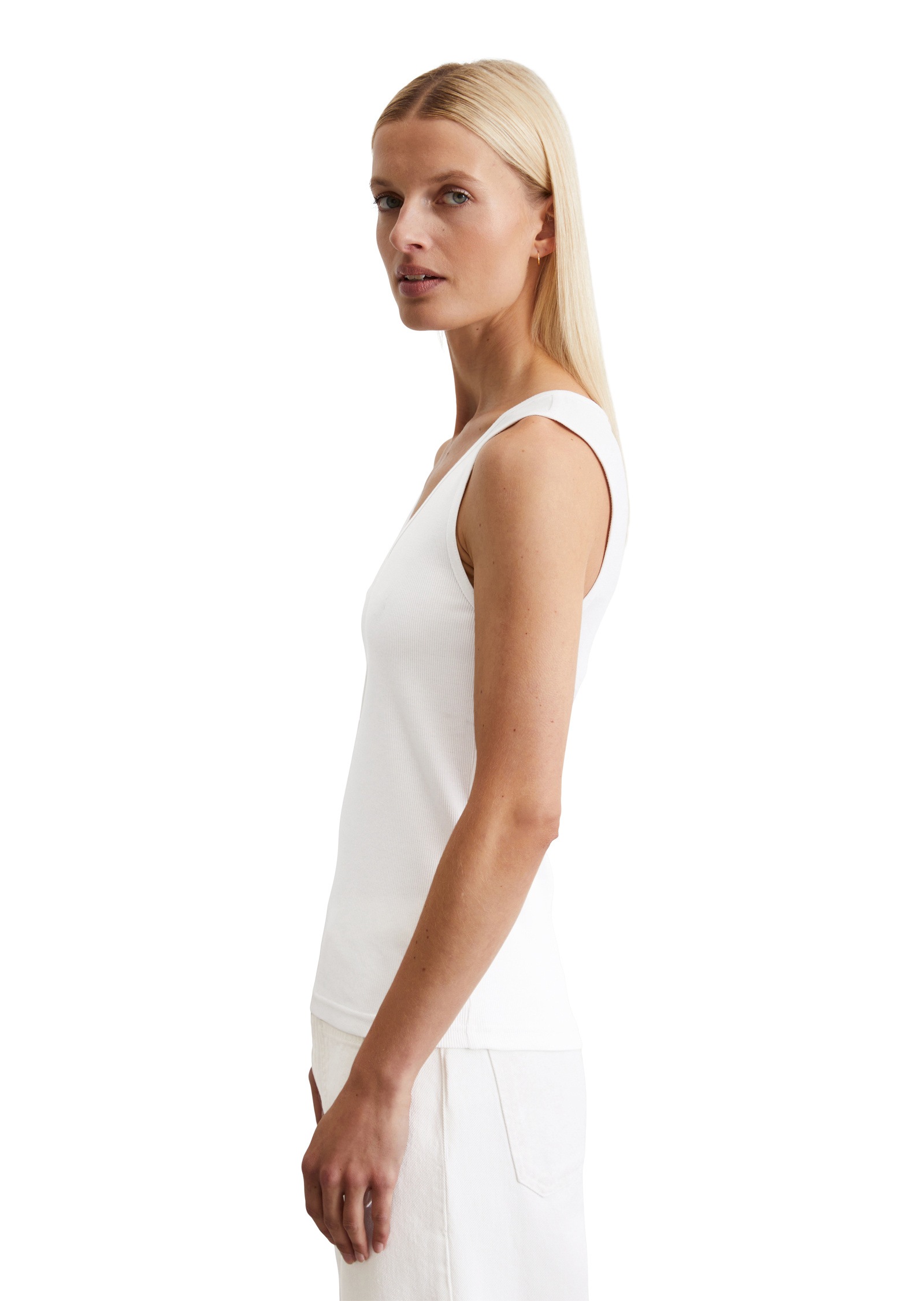 Marc O'Polo T-Shirt »mit Knopfleiste«