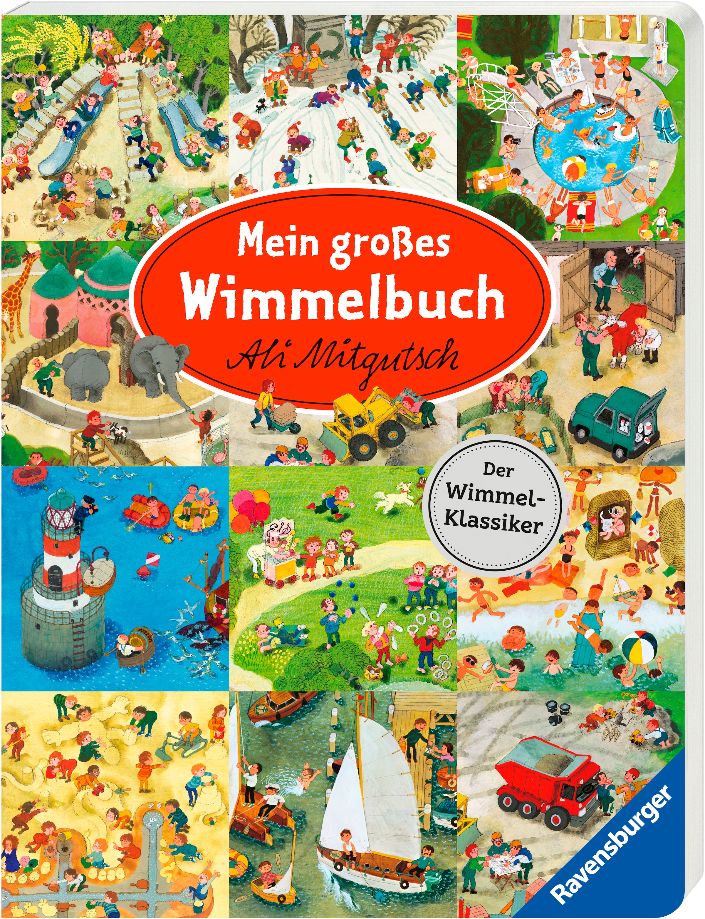 Ravensburger Buch "Pappbilderbuch, Mein großes Wimmelbuch"