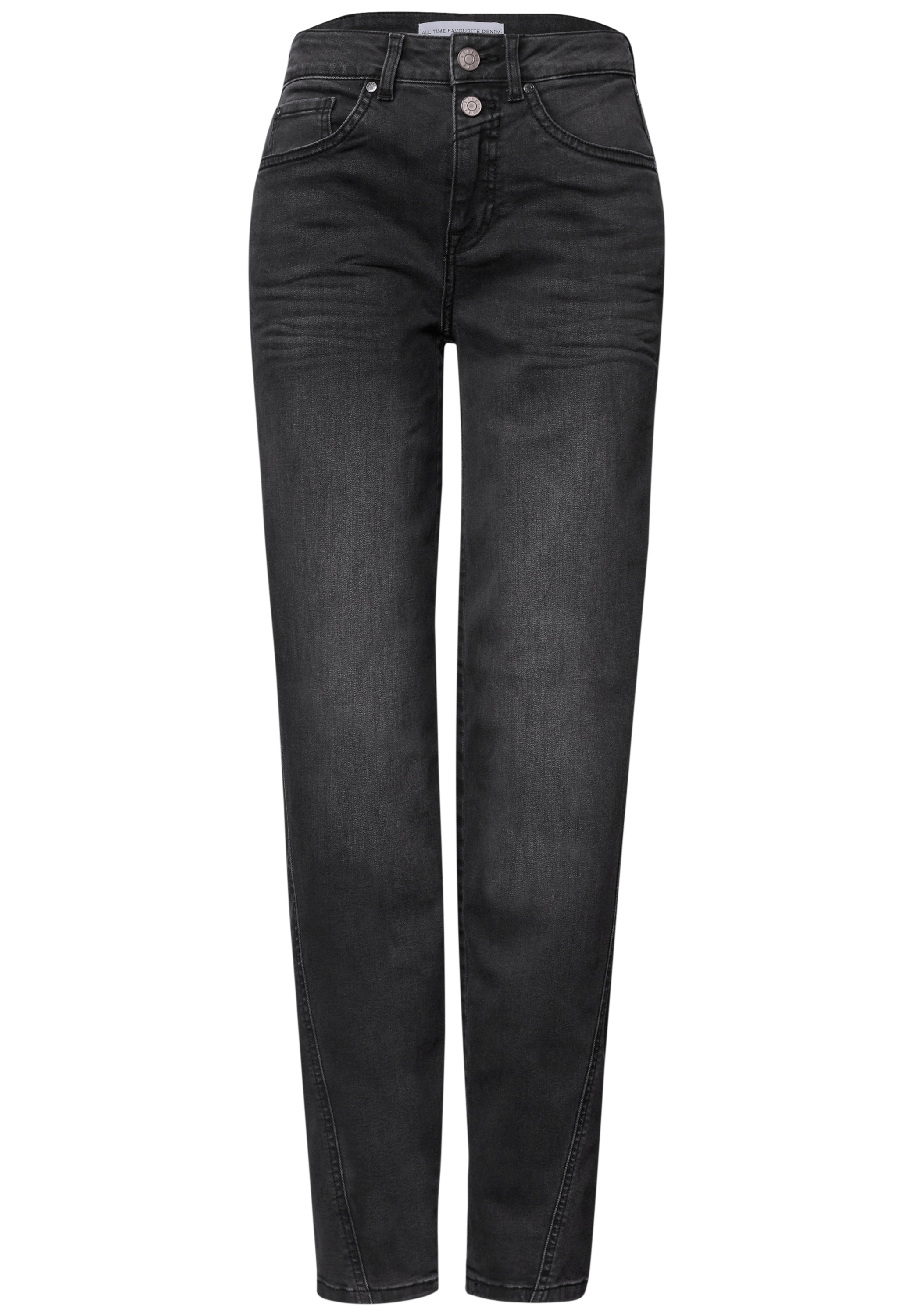 STREET ONE Loose-fit-Jeans High Waist