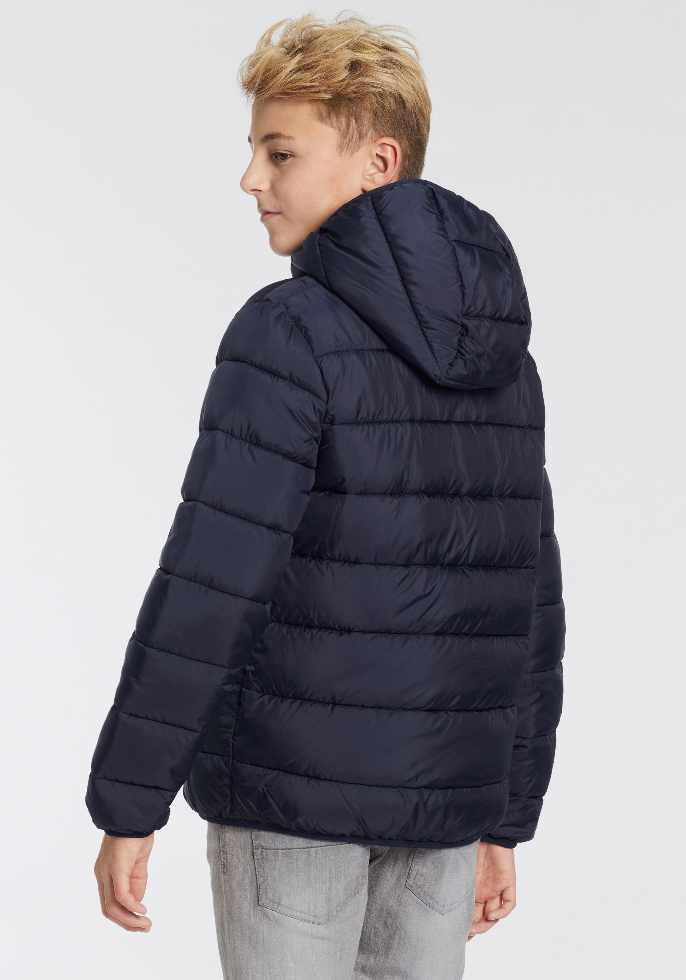Champion Steppjacke, mit Kapuze, für Kinder