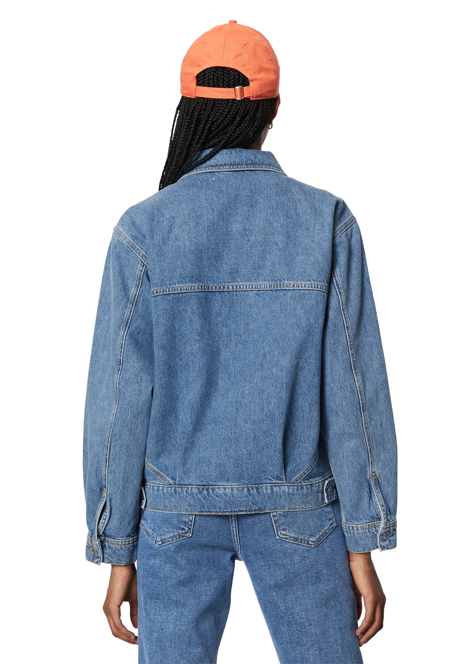 Marc O'Polo DENIM Jeansjacke »aus Organic Cotton«, ohne Kapuze