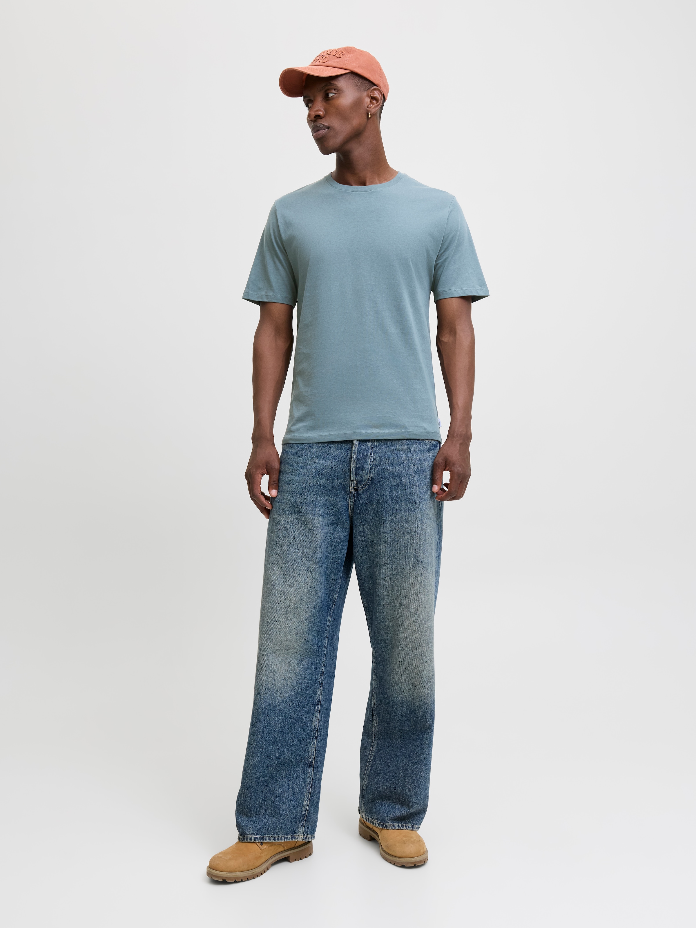 Jack & Jones Rundhalsshirt »JJEORGANIC BASIC TEE SS O-NECK NOOS«, mit Rundhalsausschnitt