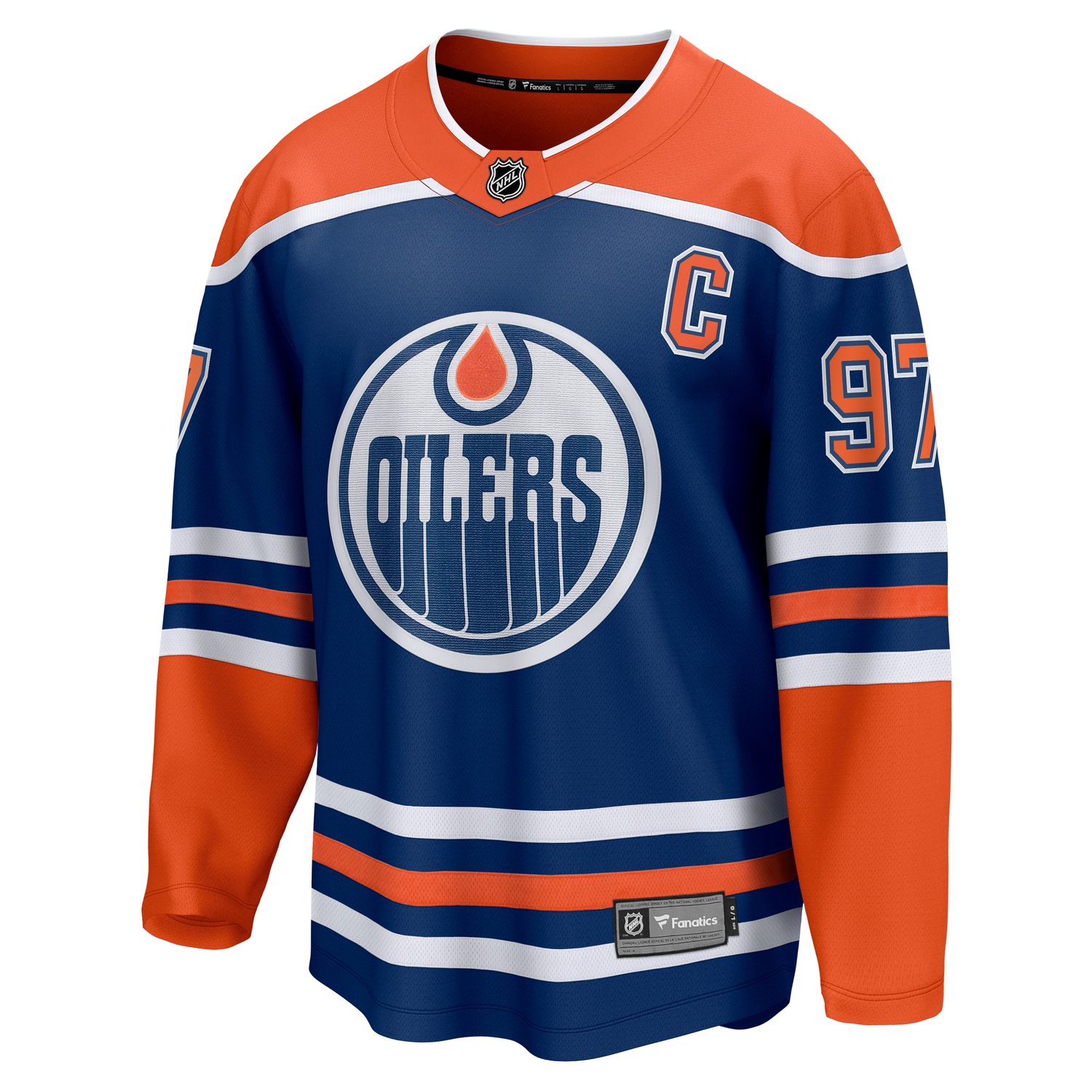 Fanatics Eishockeytrikot »Fanatics Trikot Edmonton Oilers Home Breakaway Jersey McDavid 97«
