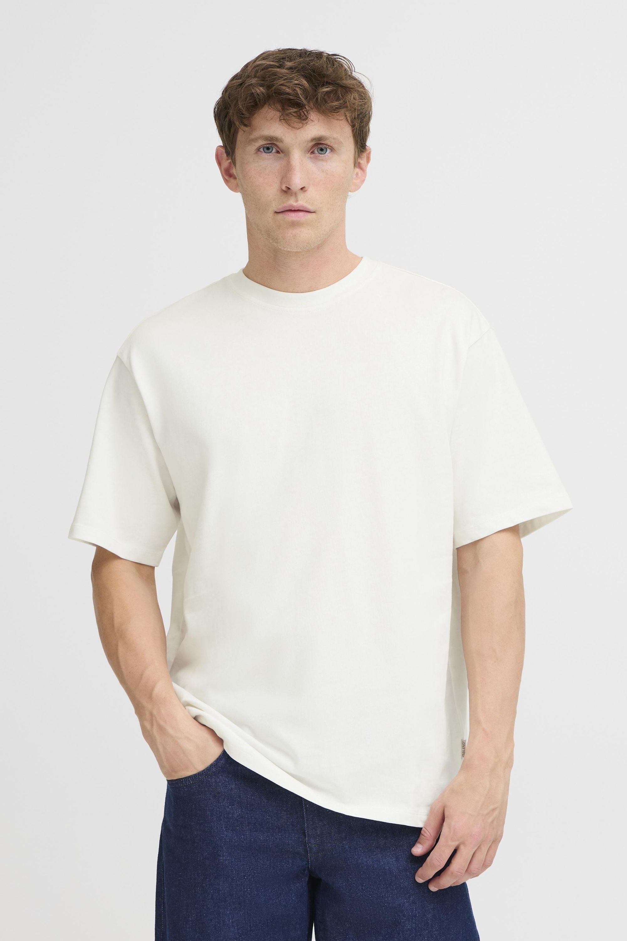 Blend Rundhalsshirt "BHFisher" Oversized T-Shirt mit Rundhalsausschnitt günstig online kaufen