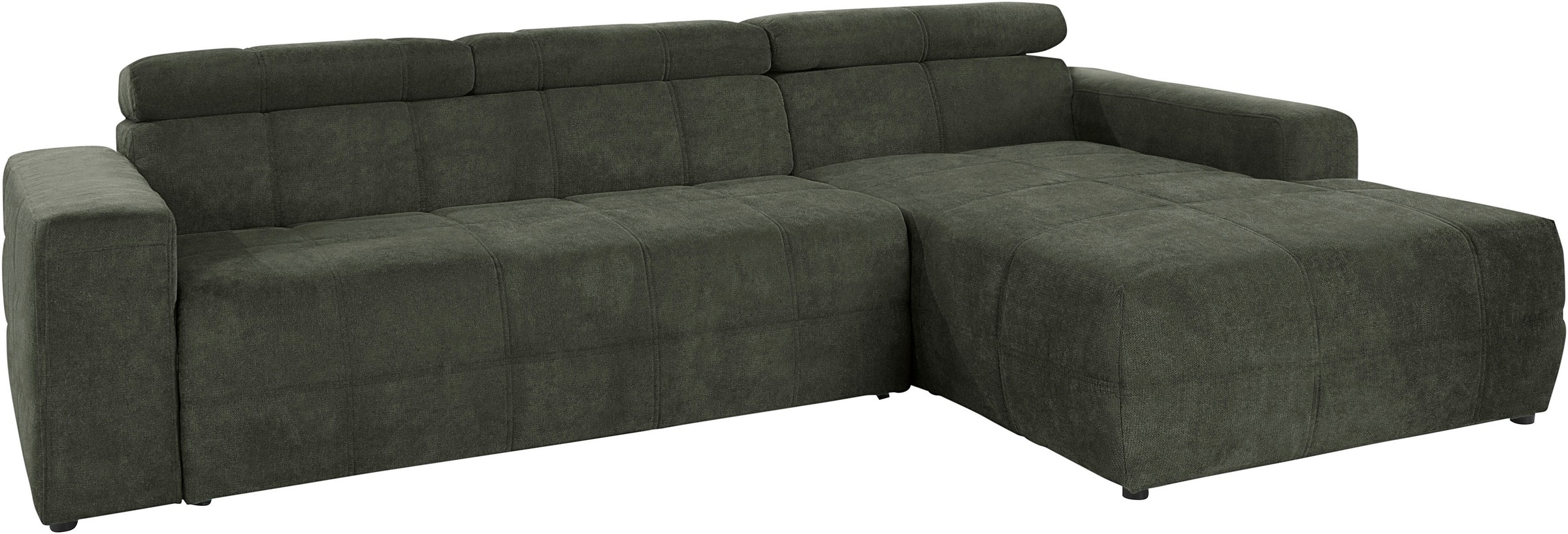 DOMO collection Ecksofa "Brandon B/T/H: 289/177/80 cm, whlw. mit Sitztiefen günstig online kaufen