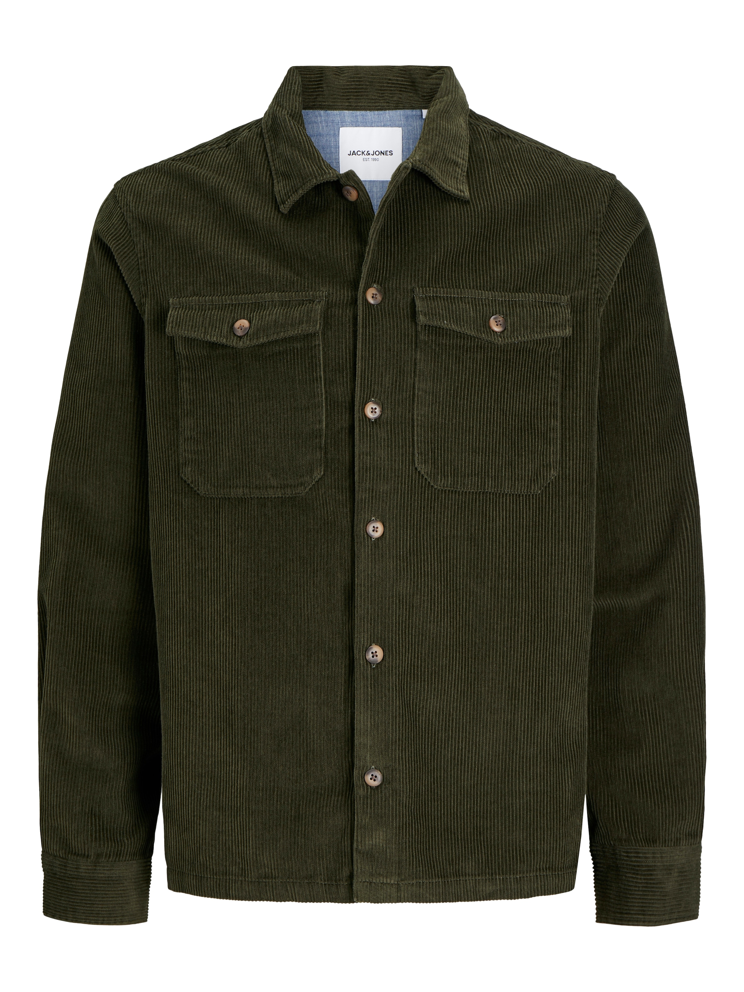 Jack & Jones Langarmhemd »JJEEDDIE CORDUROY OVERSHIRT LS SN«