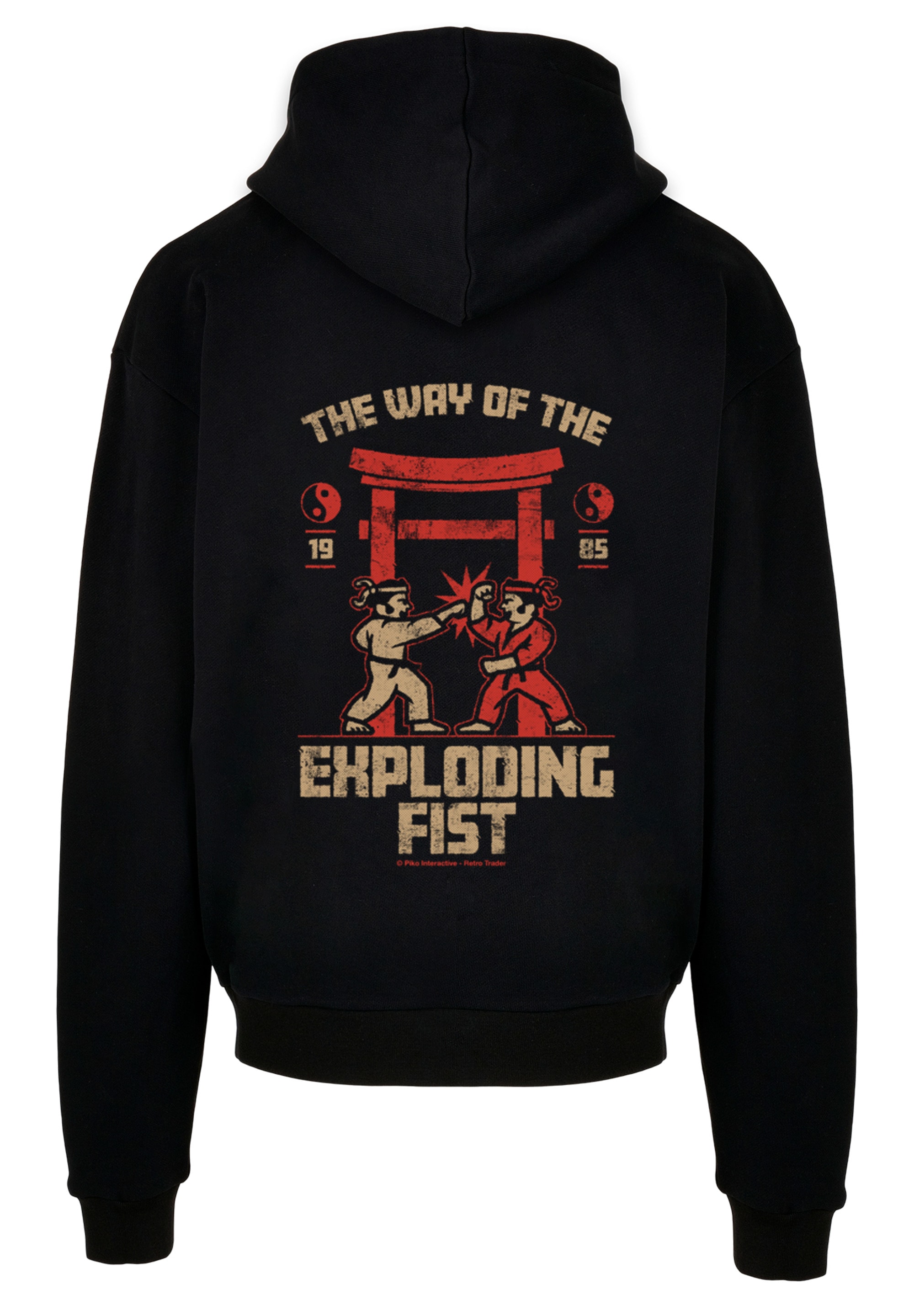 F4NT4STIC Kapuzenpullover "The Way of the Exploding Fist", Print günstig online kaufen