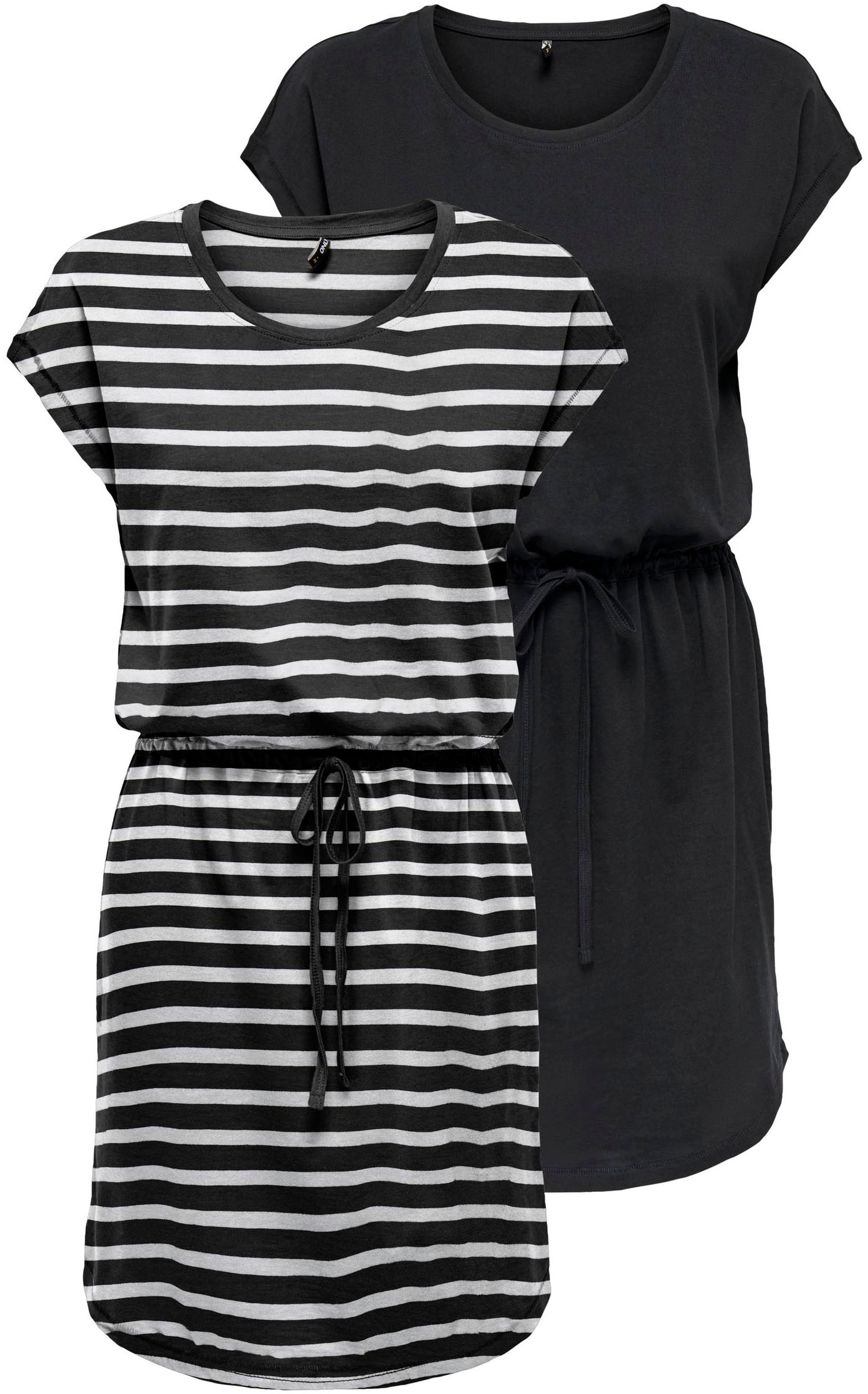 ONLY Shirtkleid DRESS | online »ONLMAY PACK«, kaufen BAUR S/S 2 (2er-Pack)