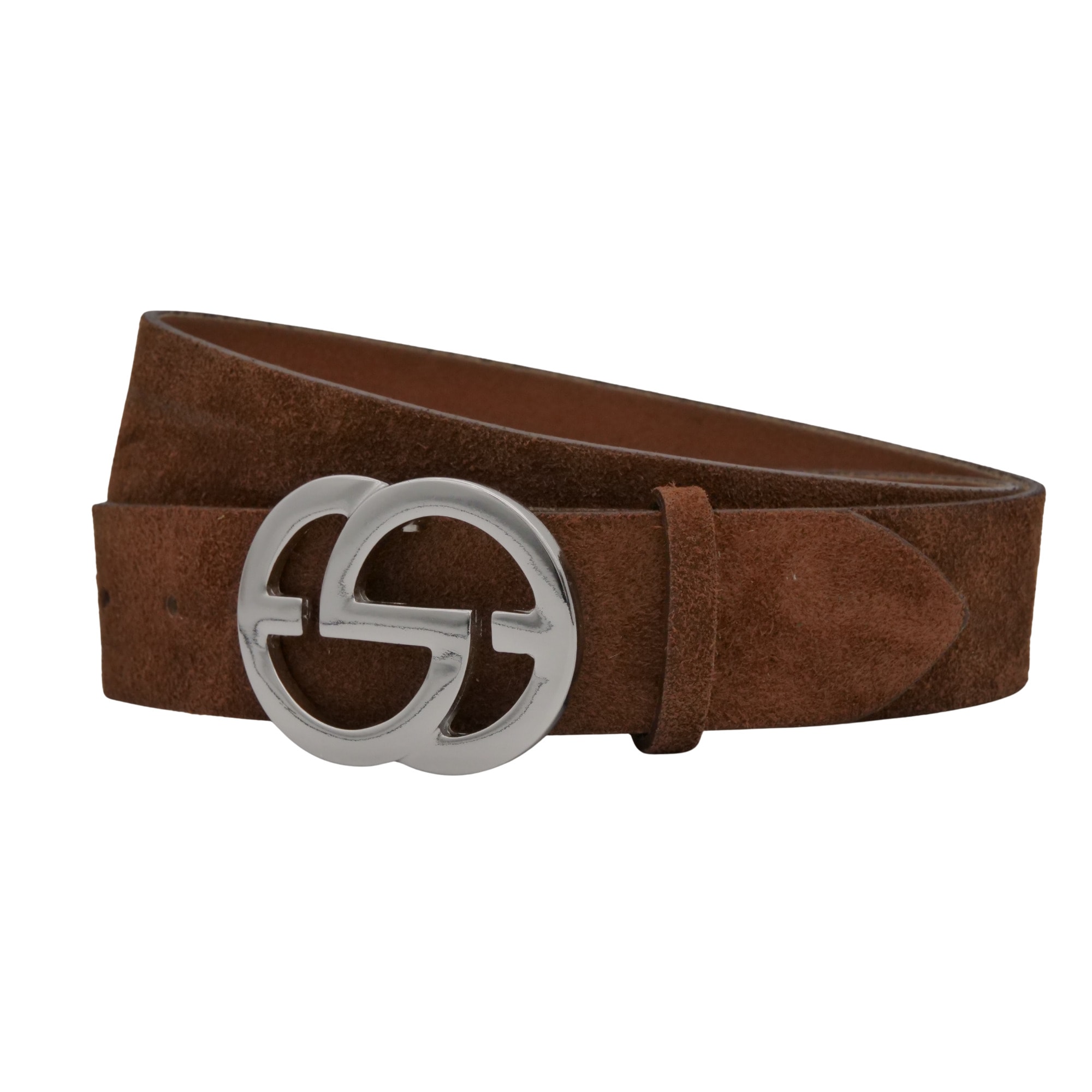 AnnaMatoni Ledergürtel "AnnaMatoni Damen Ledergürtel in hochwertigem Velour Leder 4cm"