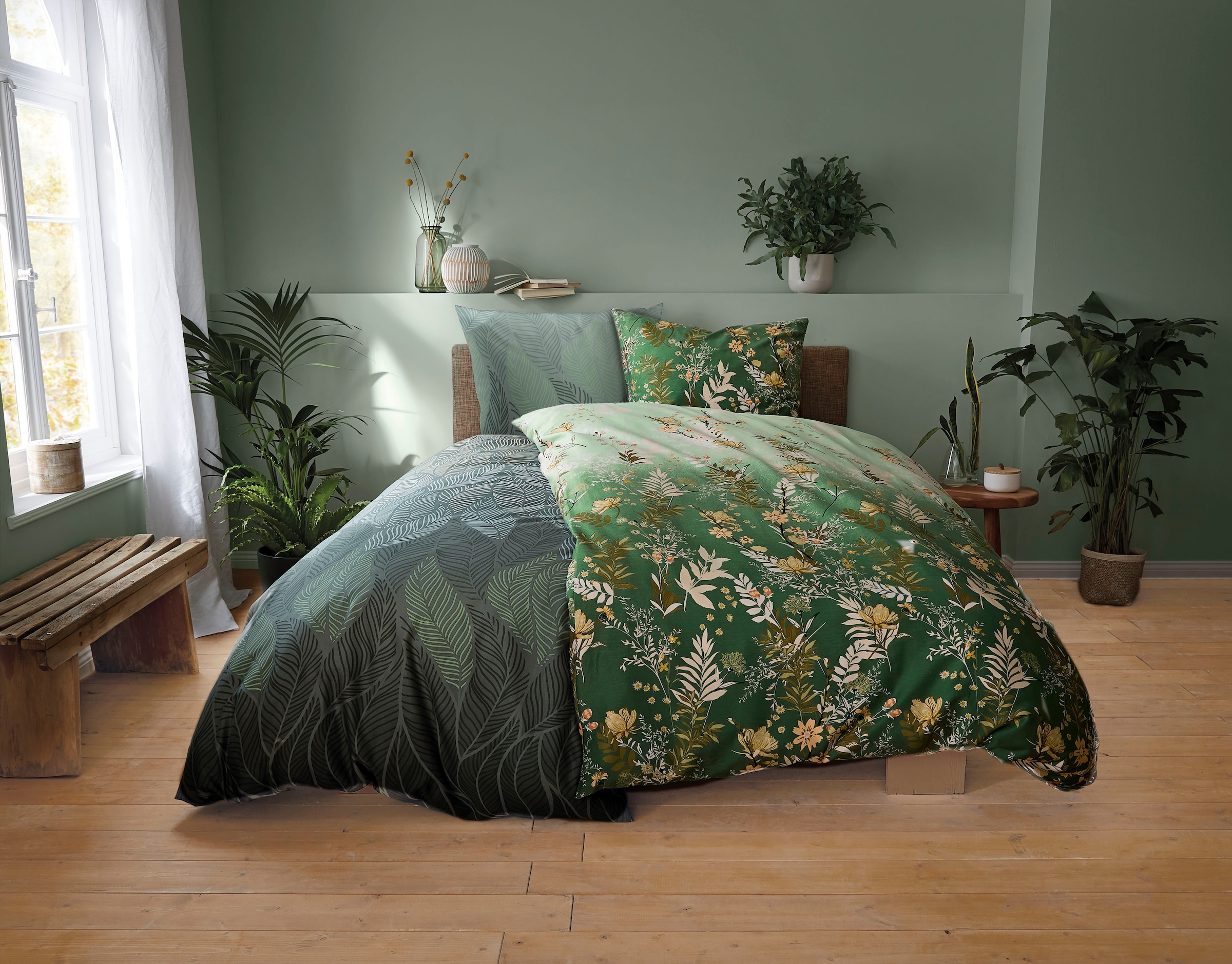 Kleine Wolke Bettwäsche »Zahra«, mit floralem Print