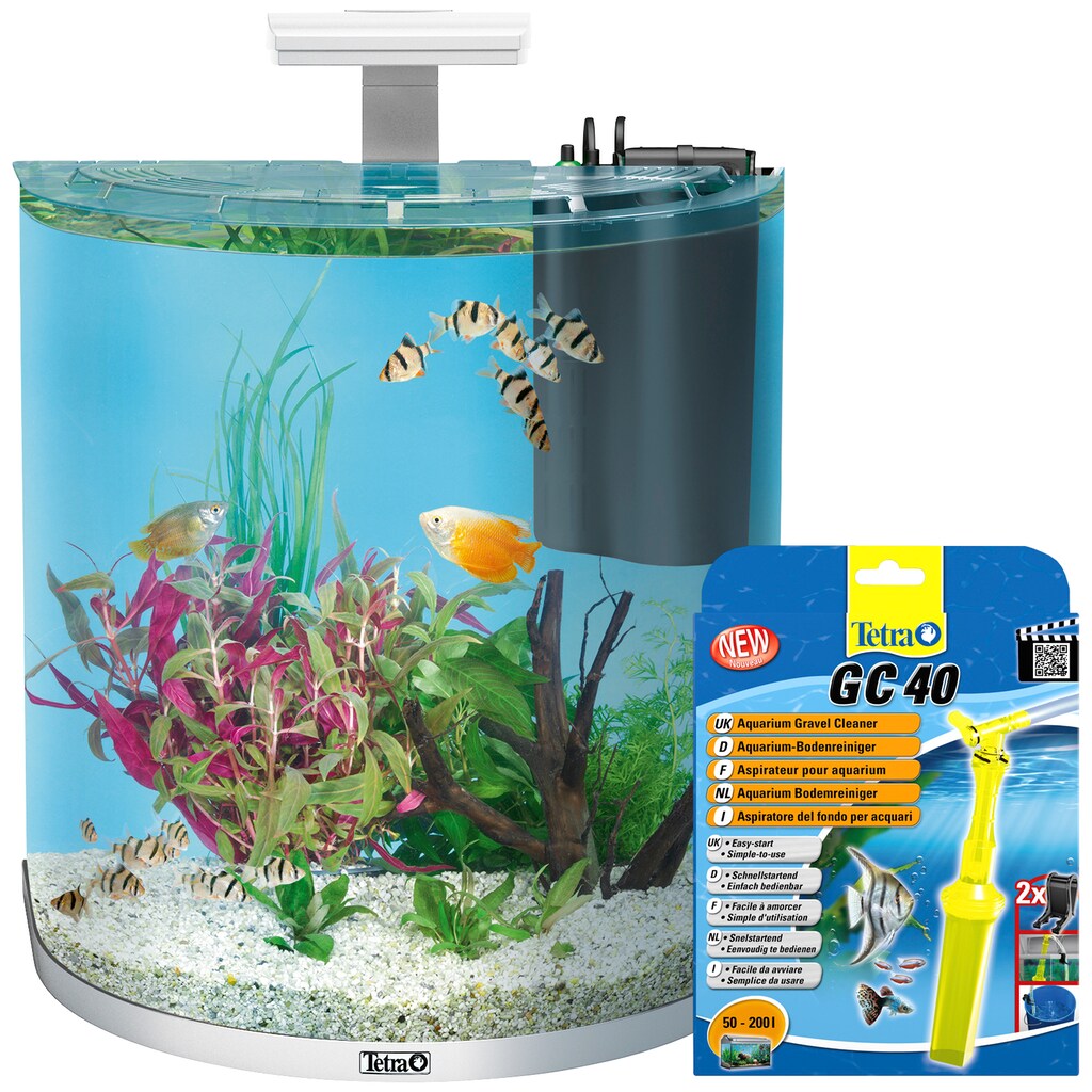 Tetra Aquarien-Set »AquaArt LED Explorer Line«, BxTxH: 51x33,5x51,5 cm, 60 l, inkl. GC 40 Bodenreiniger