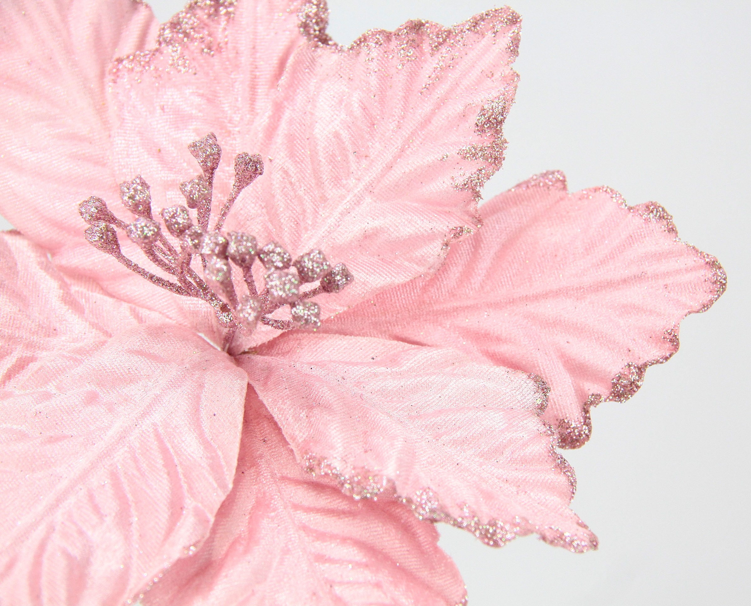 I.GE.A. Kunstblume »Poinsettia« Kunstblume, Dekoblume, 5er Set