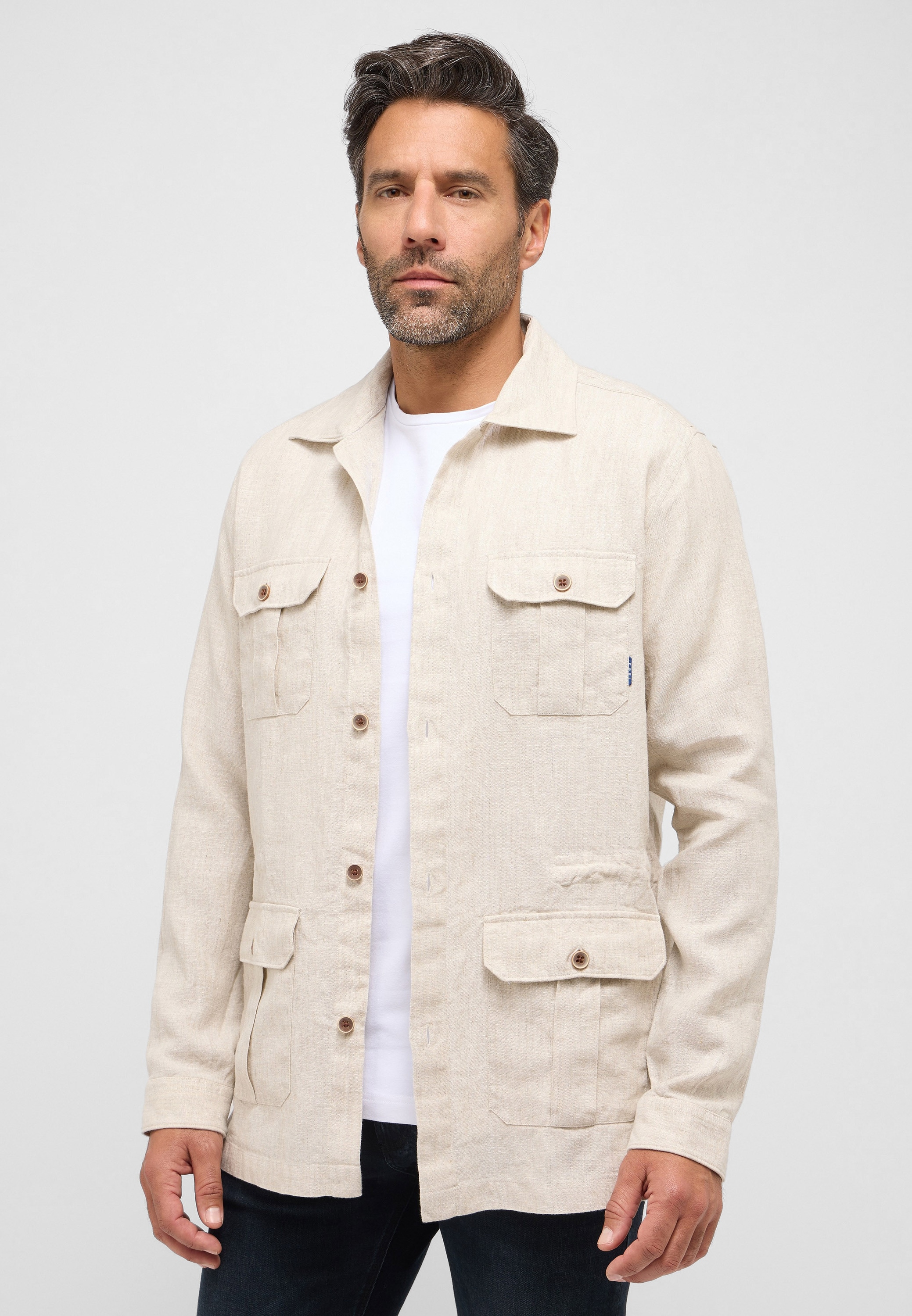 Eterna Langarmhemd "MODERN FIT" EASY IRON (bügelleicht) günstig online kaufen