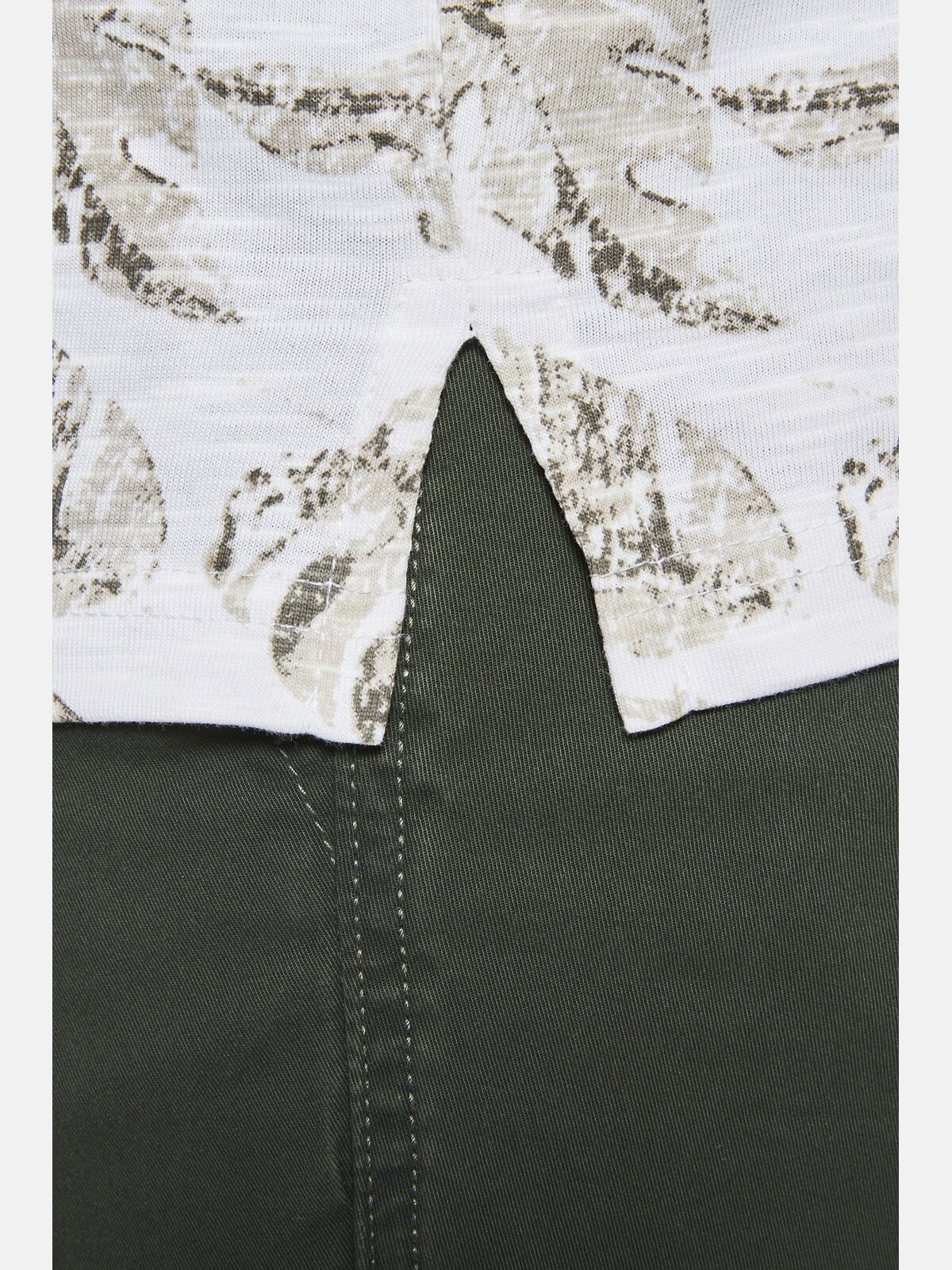 Charles Colby T-Shirt »T-Shirt EARL CRISPIN«, (1 tlg.), mit Schnürung