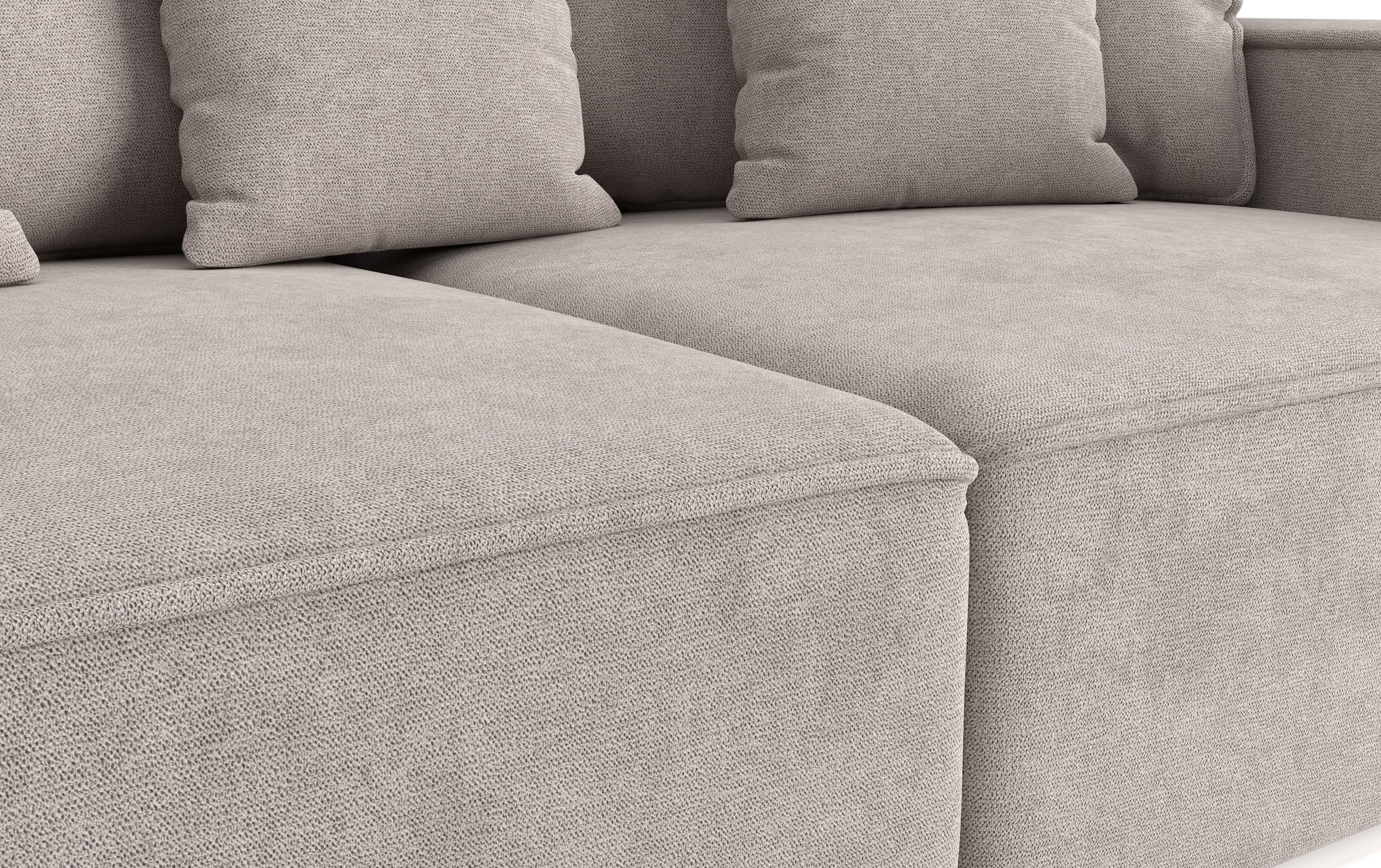 INOSIGN Big-Sofa »Surf«, mit 7 Kissen, gemütlicher Sitzkomfort