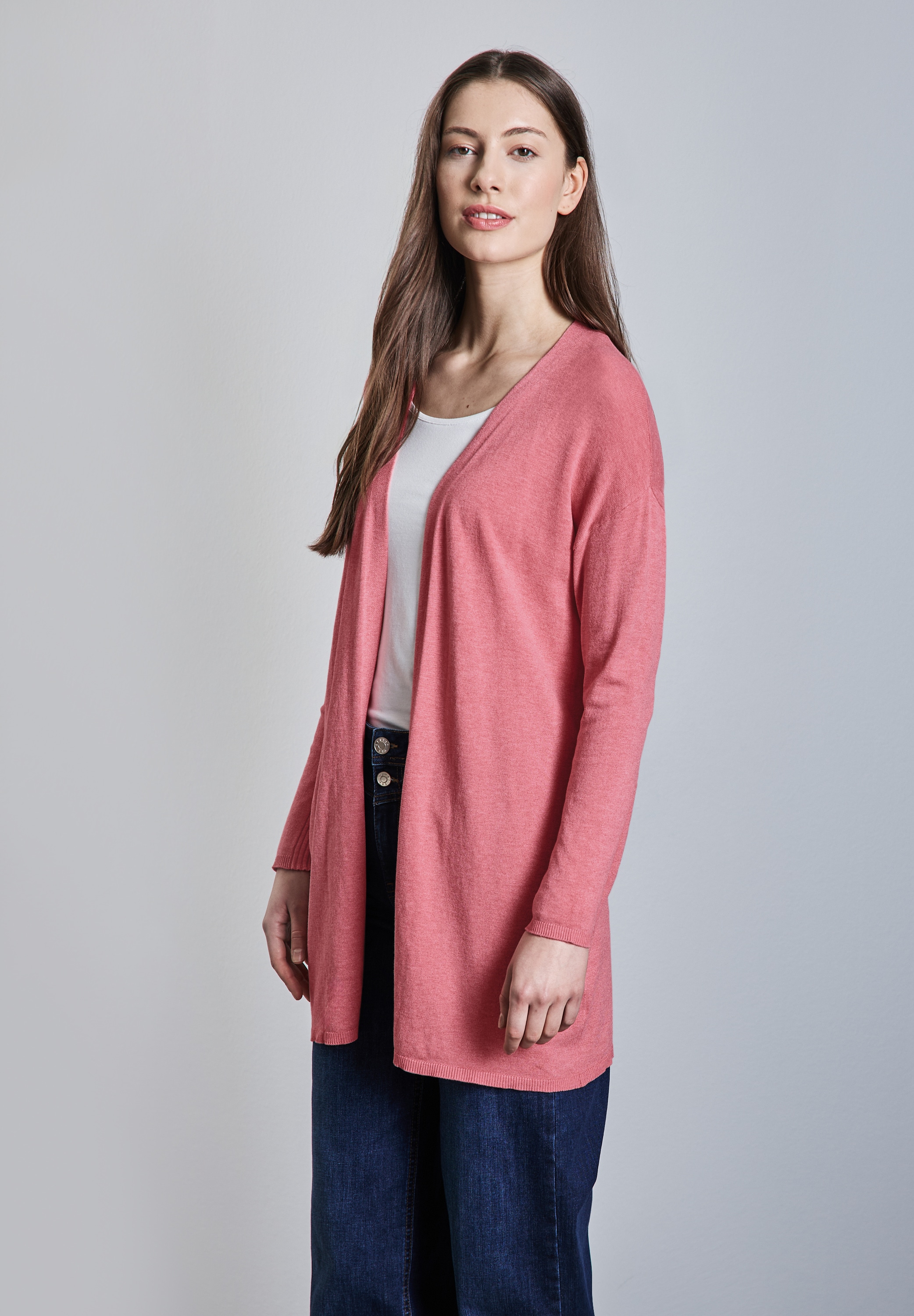 STREET ONE Strickjacke, aus softer Viskose