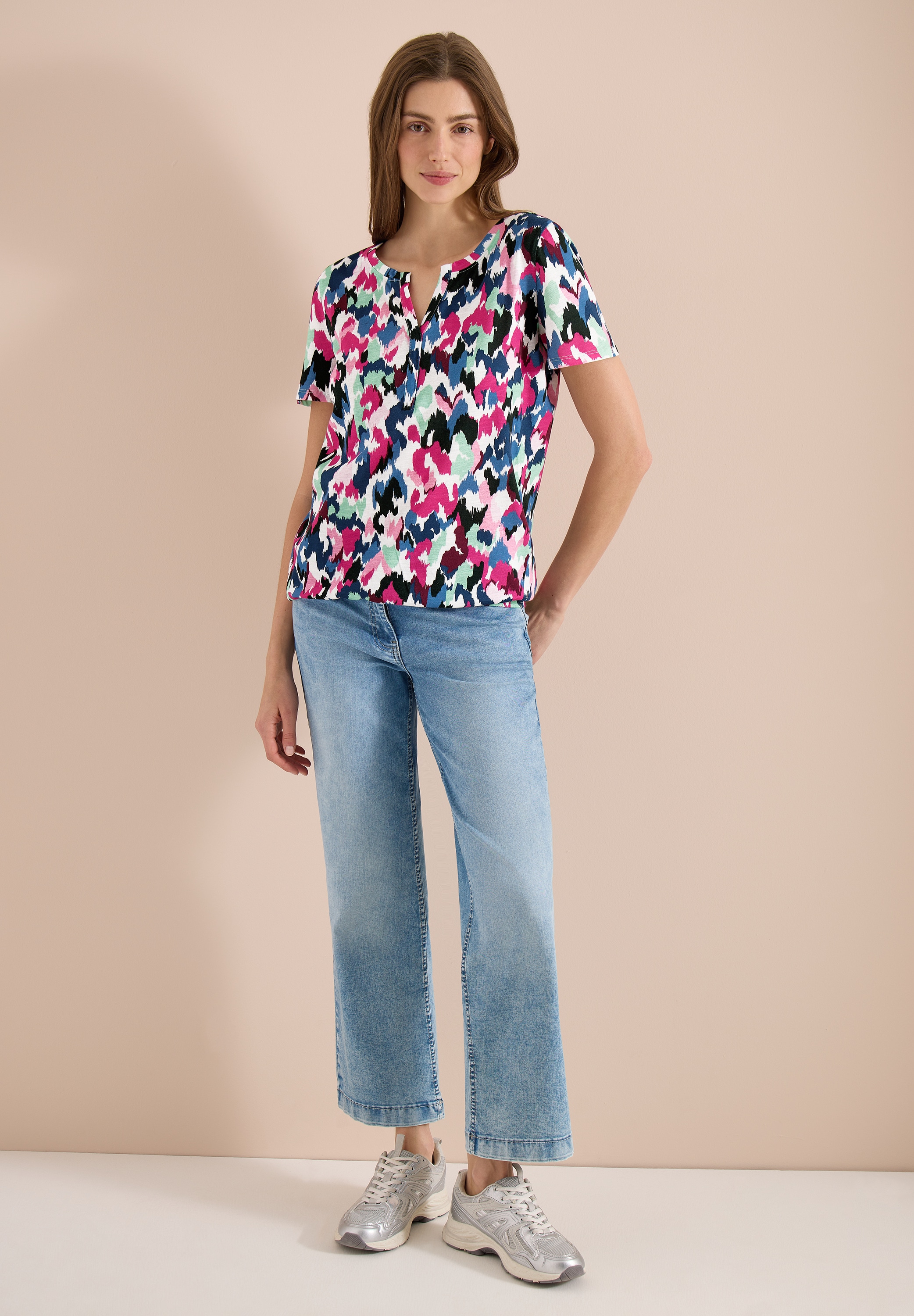 Cecil Tunikashirt aus reiner Baumwolle
