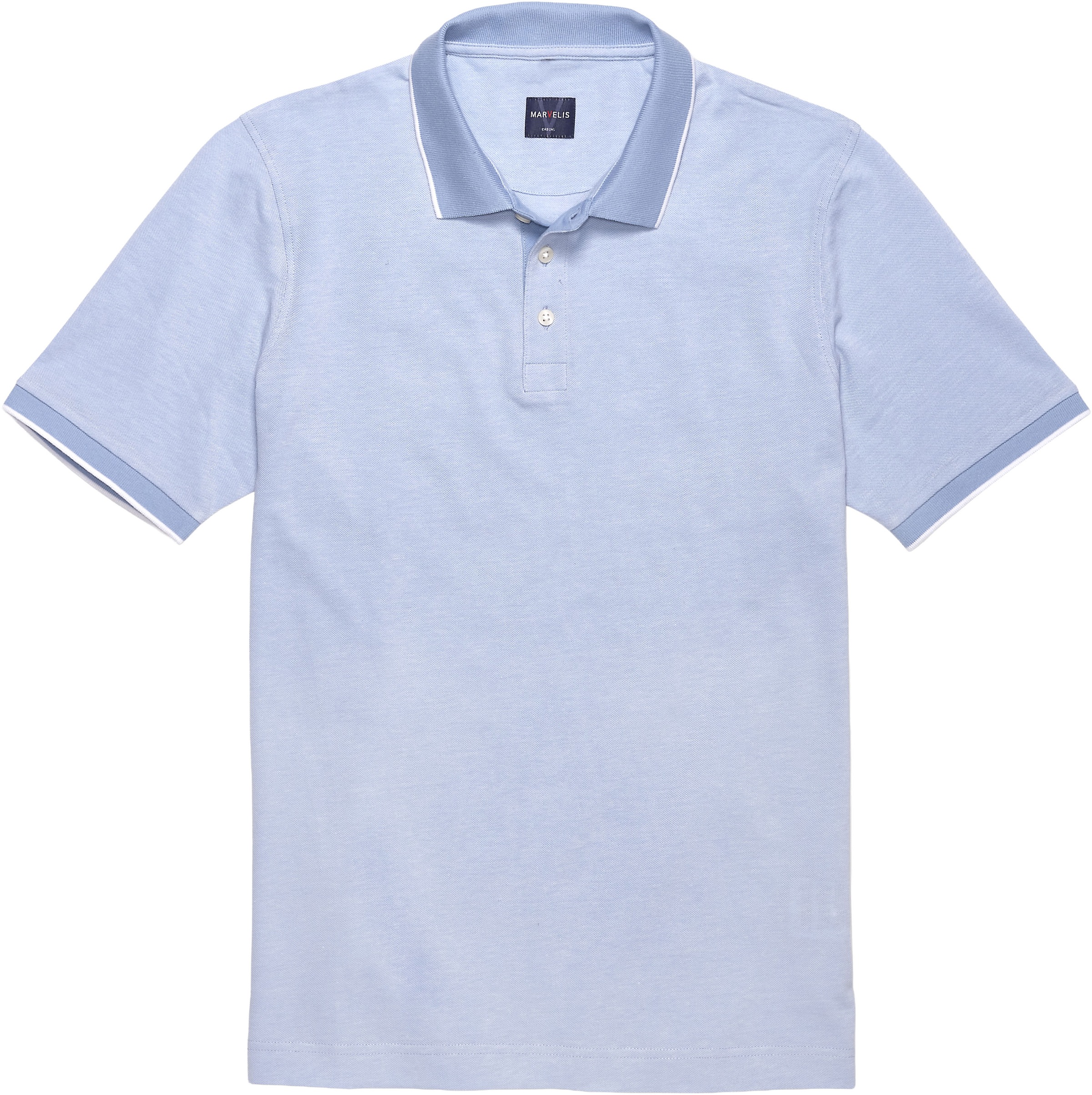 MARVELIS Poloshirt meliert, leicht tailliert günstig online kaufen
