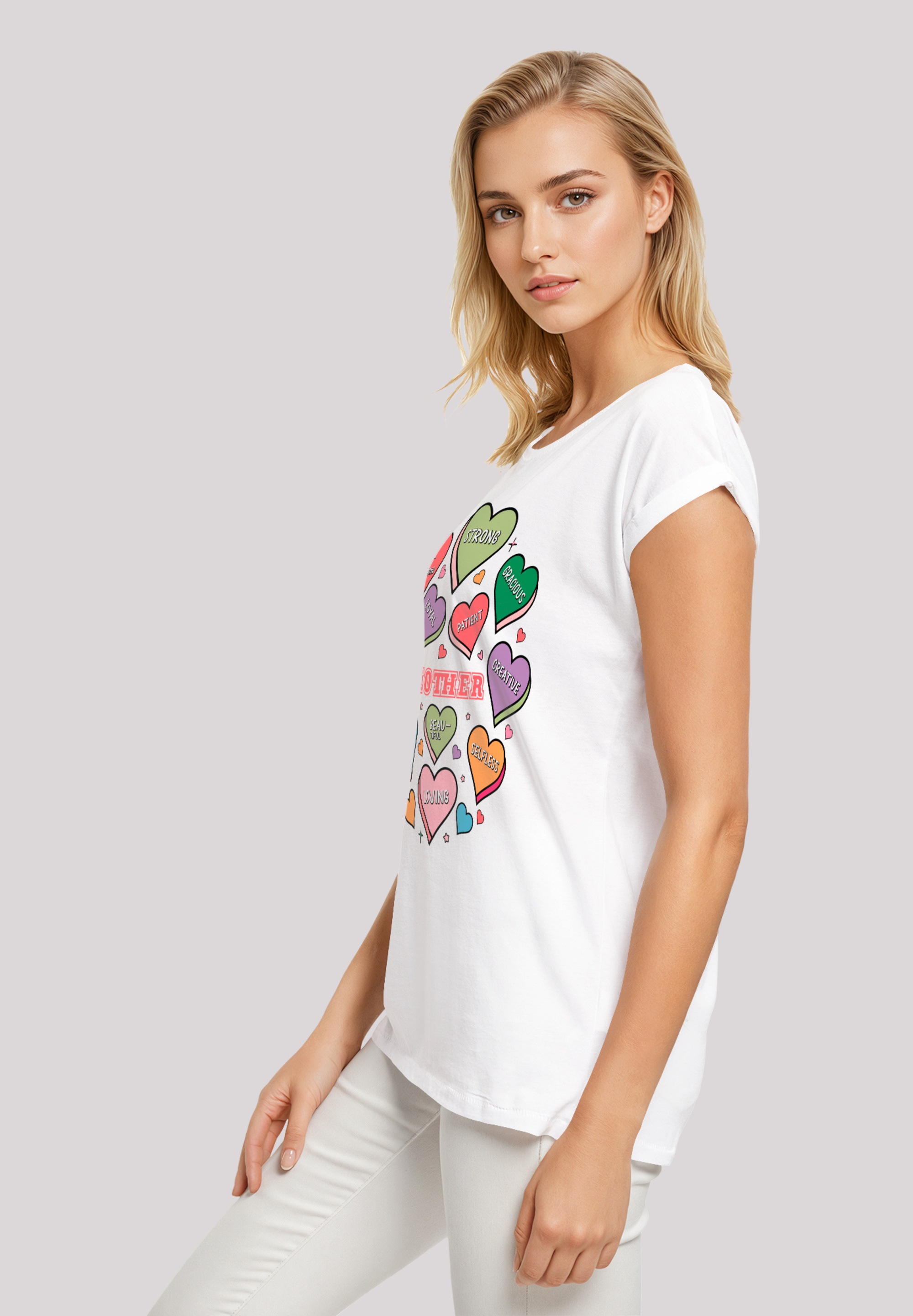 F4NT4STIC T-Shirt »Muttertag Mama Herzen«, Premium Qualität