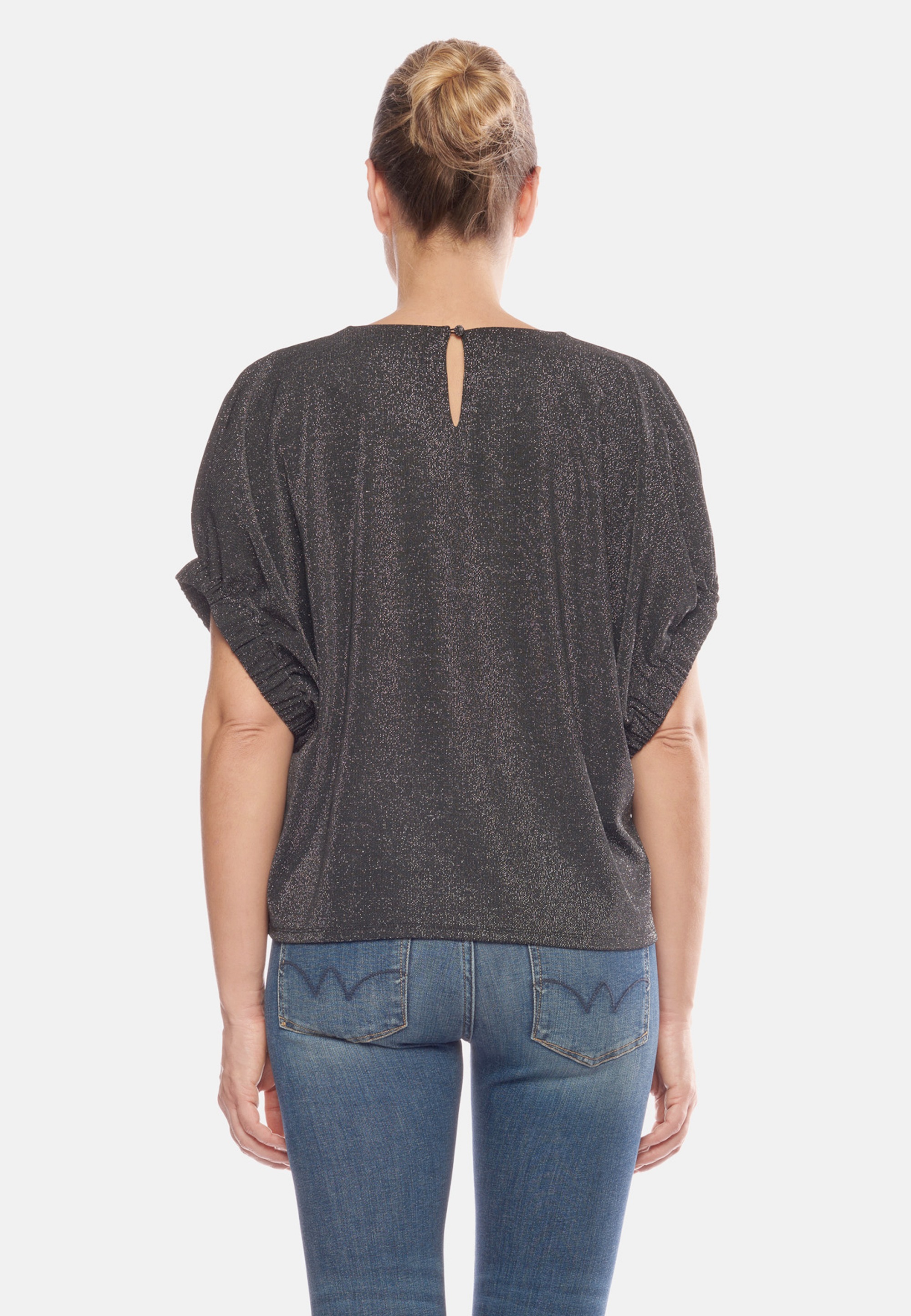 Le Temps Des Cerises T-Shirt, mit dezentem Glanz-Effekt