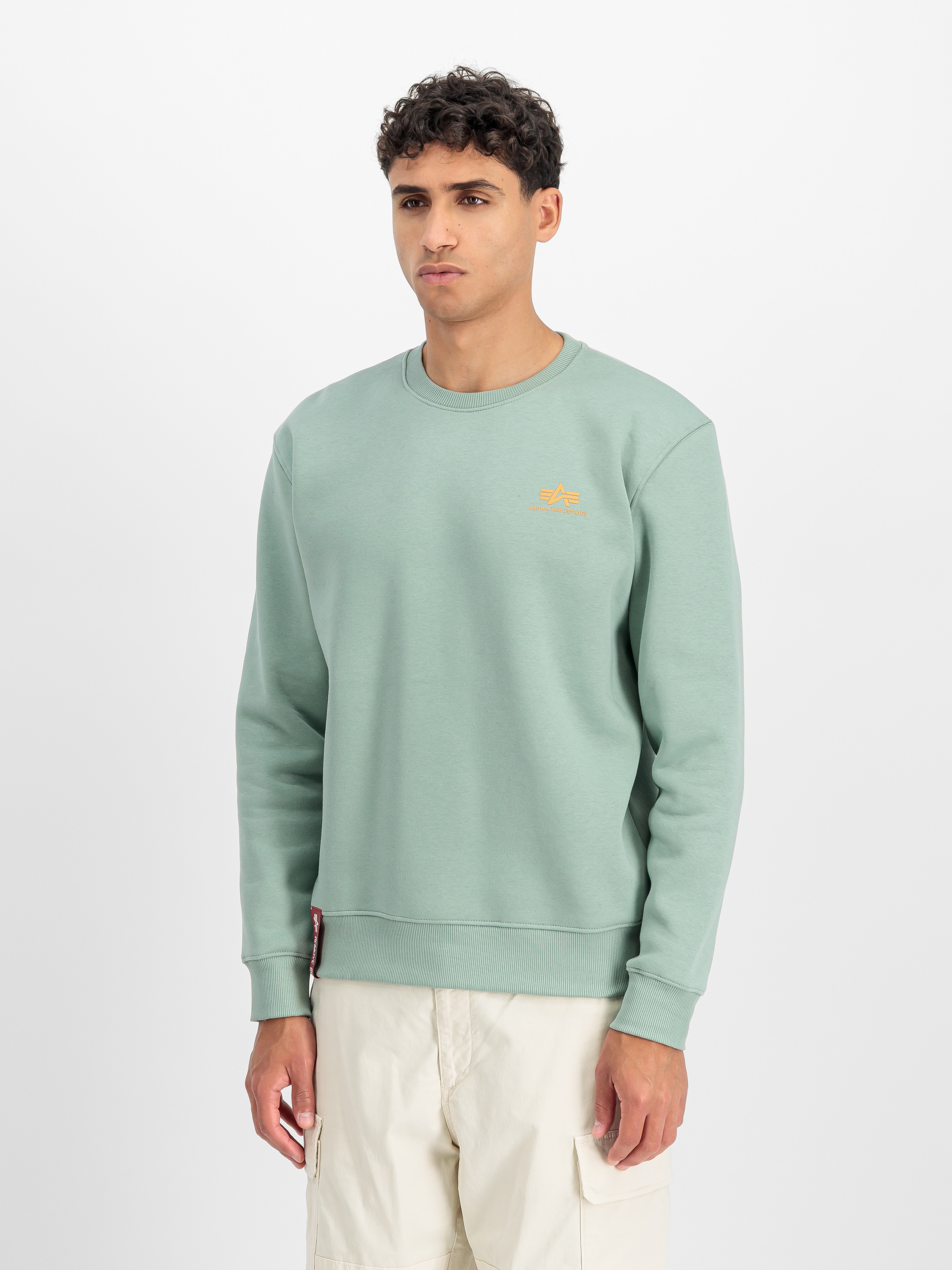 Alpha Industries "Basic Sweater small Logo", Baumwollmischung, regular fit günstig online kaufen