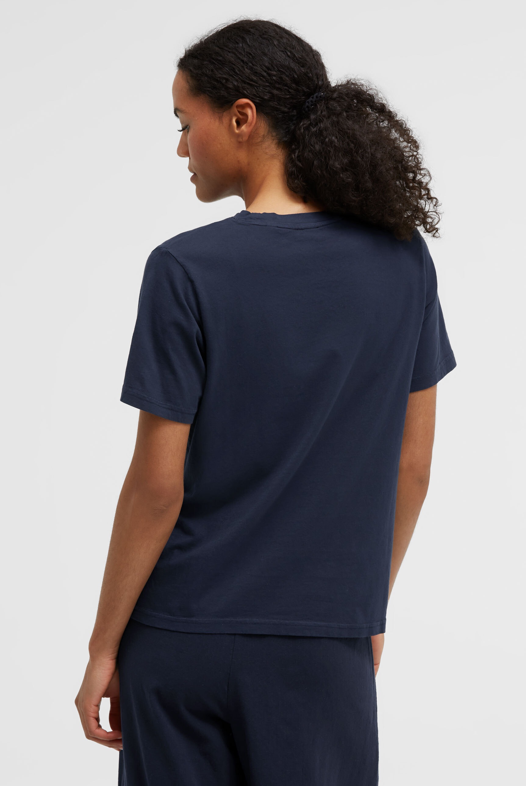 SENSES.THE LABEL Rundhalsshirt aus Baumwolle