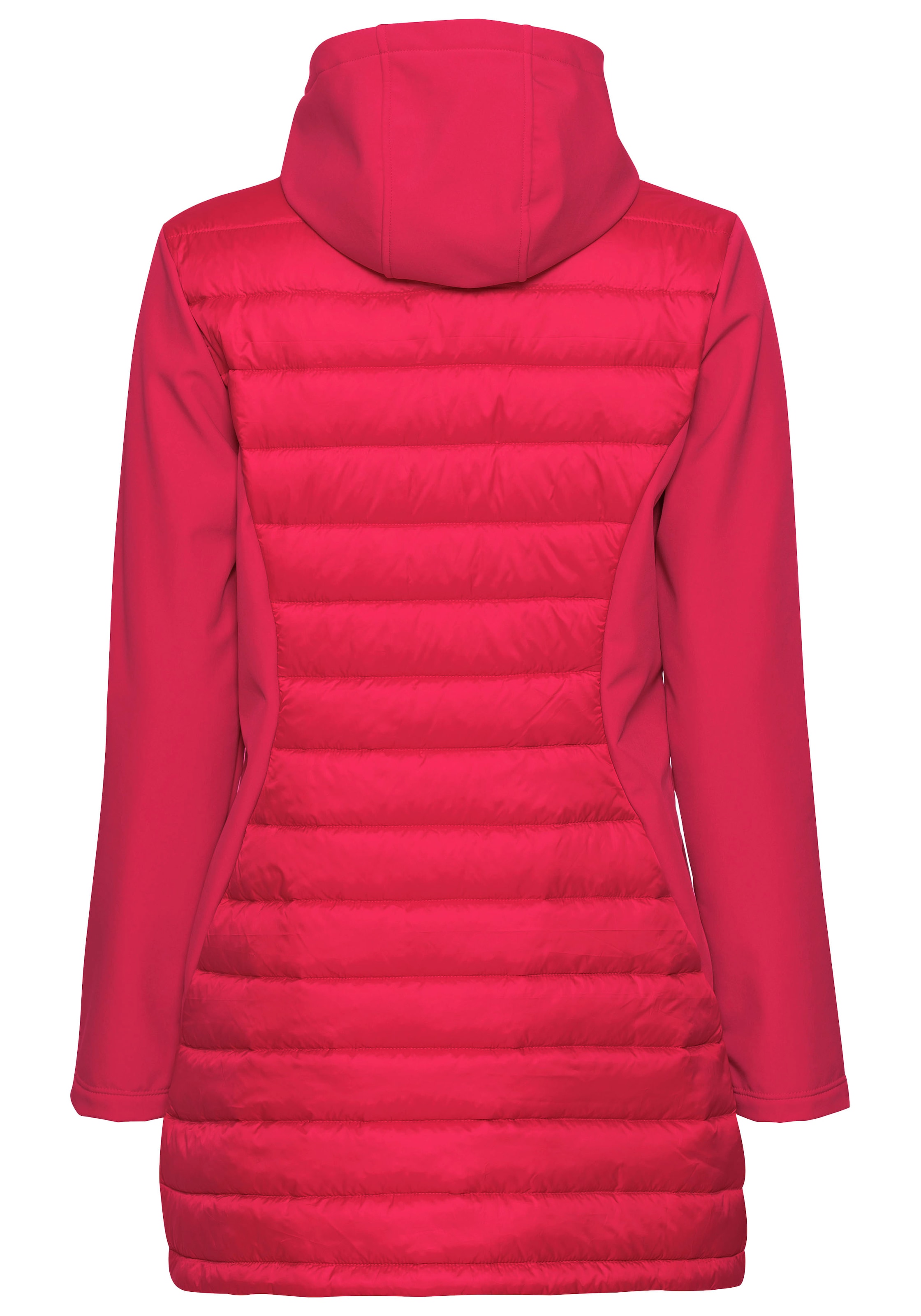 Vivance active Steppjacke, mit Kapuze, mit Ärmeln und Einsätzen aus Softshell-Material