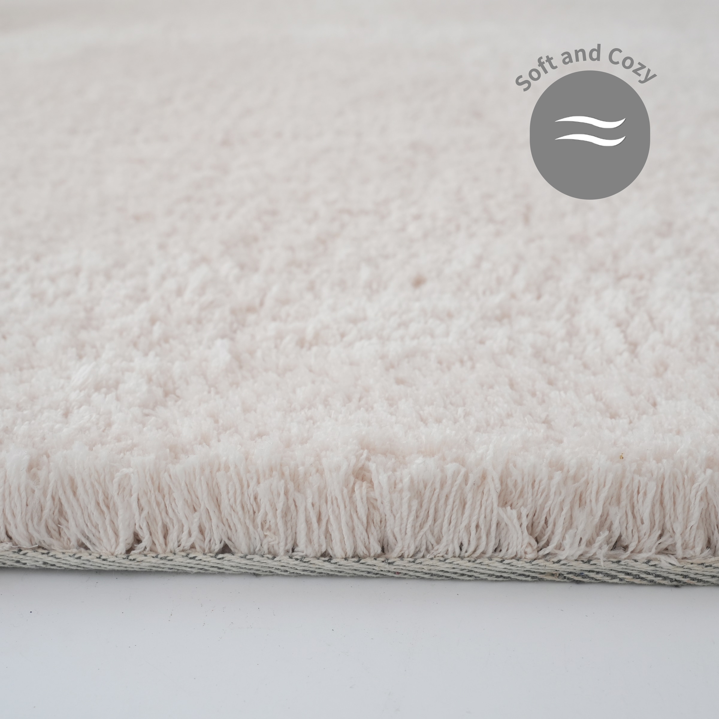 my home Hochflor-Teppich »Microfaser Teppich Magong, besonders weich, sehr feiner Flor«, rechteckig, 25 mm Höhe, uni, Wohnzimmer, Schlafzimmer, Kinderzimmer, auch rund und als Läufer