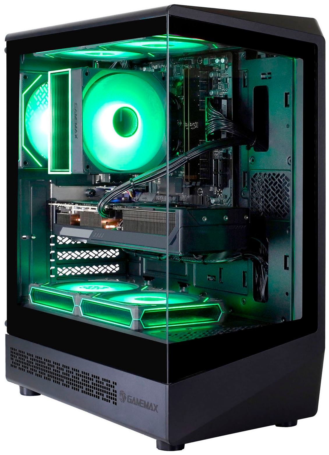 GAMEMAX Gaming-PC »VISTA COC AB 8200 AMD Ryzen 7 5700X 32GB 1TB SSD RX 9070« Windows 11