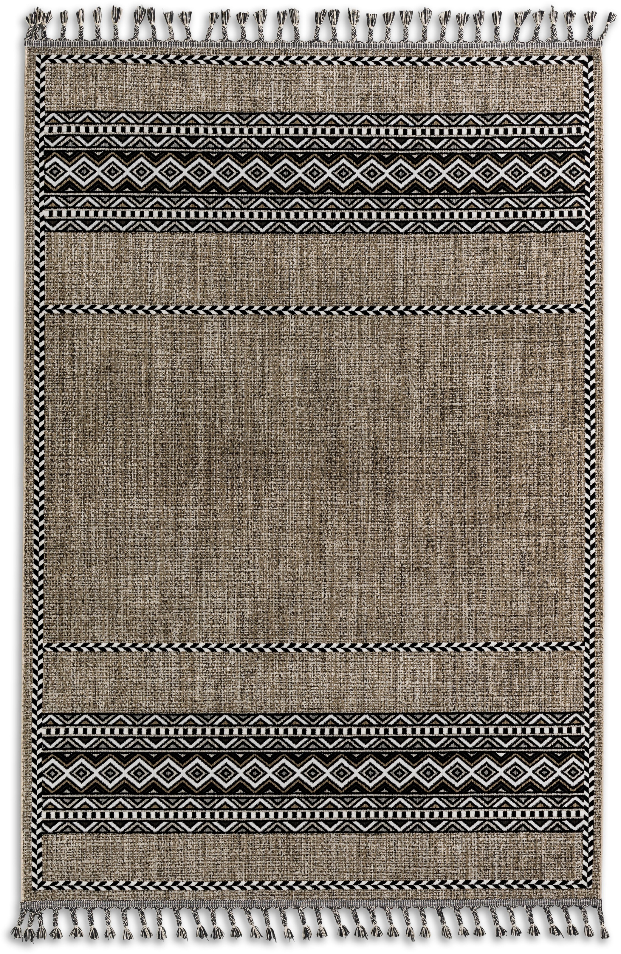 BAUR eleganter Fransen Kurzflorteppich »Ravenna Teppich 225«, | ASTRA mit bestellen rechteckig, 6634
