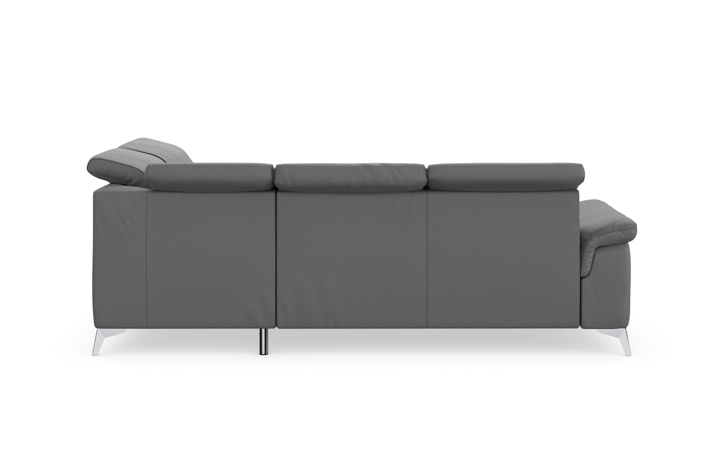 sit&more Ecksofa »Sinatra L-Form« mit Ottomane, optional mit Kopfteilverstellung und Armteilfunktion
