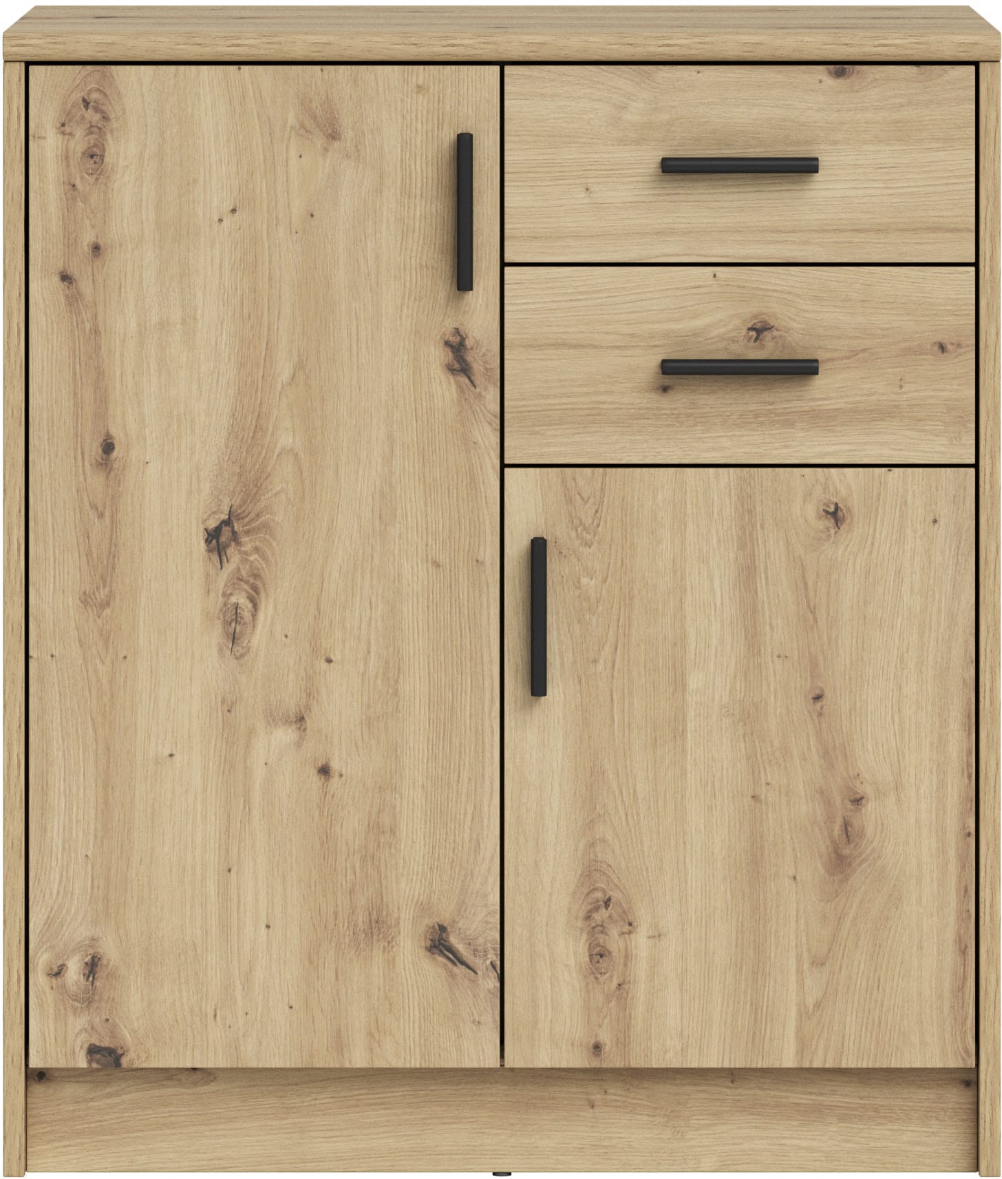 HBZ Sideboard »Nelly Kommode, BxHxT 74x86x50cm«, (1 St.), Breite 74cm, Einlegeböden verstellbar, foliert