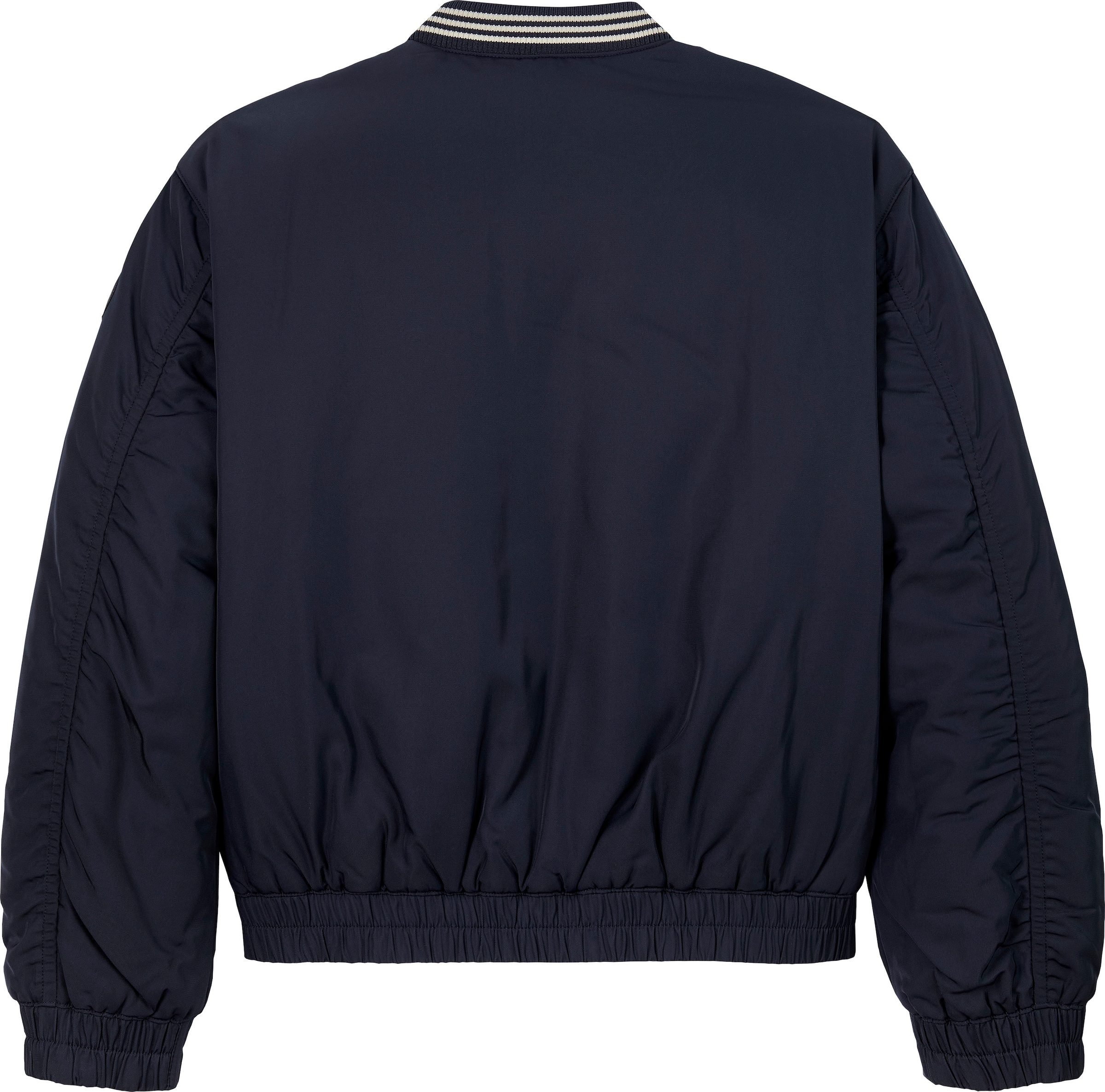 Tommy Hilfiger Bomberjacke »VARSITY SATEEN BOMBER«, mit Logo-Druck auf der Brust