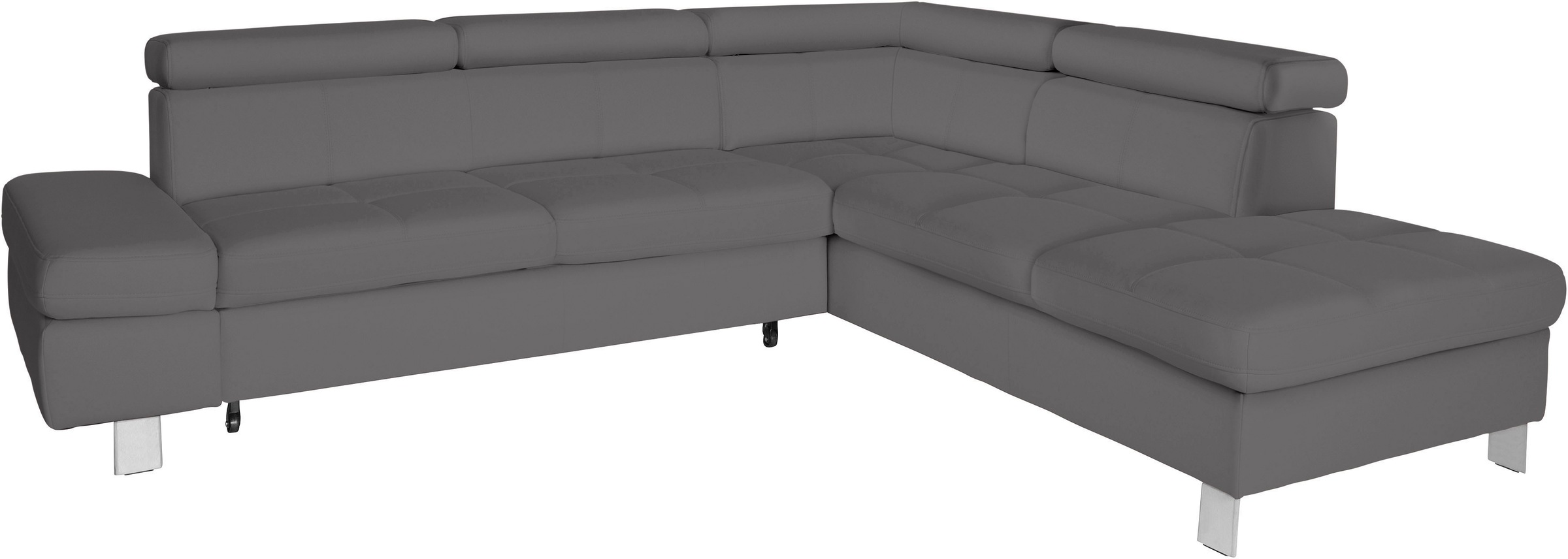 exxpo - sofa fashion Ecksofa "Fiji, L-Form" mit Kopf- bzw. Rückenverstellun günstig online kaufen