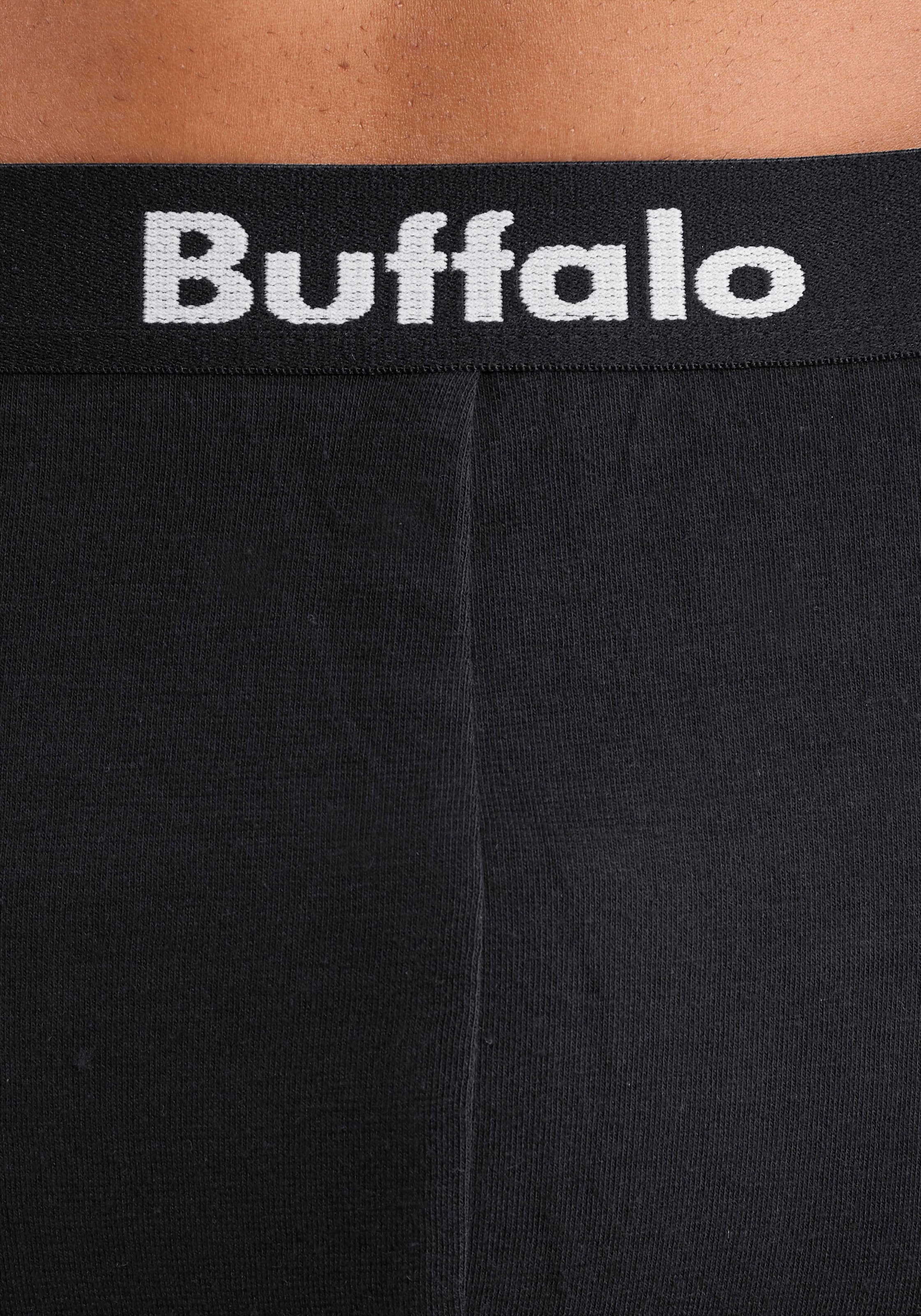 Buffalo Boxer, (Packung, 3 St.), mit Overlock-Nähten vorn