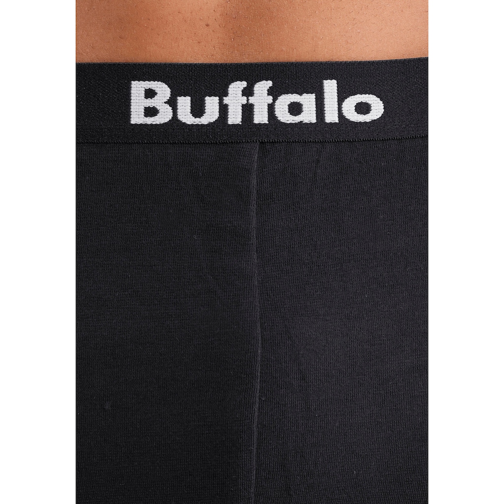 Buffalo Boxer, (Packung, 3 St.), mit Overlock-Nähten vorn