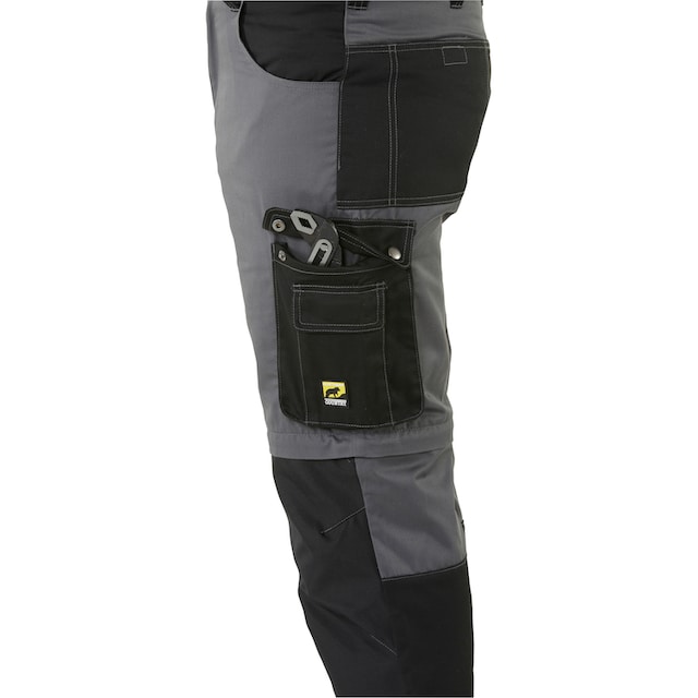 Northern Country Arbeitshose »Worker«, (verstärkter Kniebereich, Beinverlängerung  möglich, 8 Taschen), mit Zipp-off Funktion: Shorts und lange Arbeitshose in  einem günstig | BAUR
