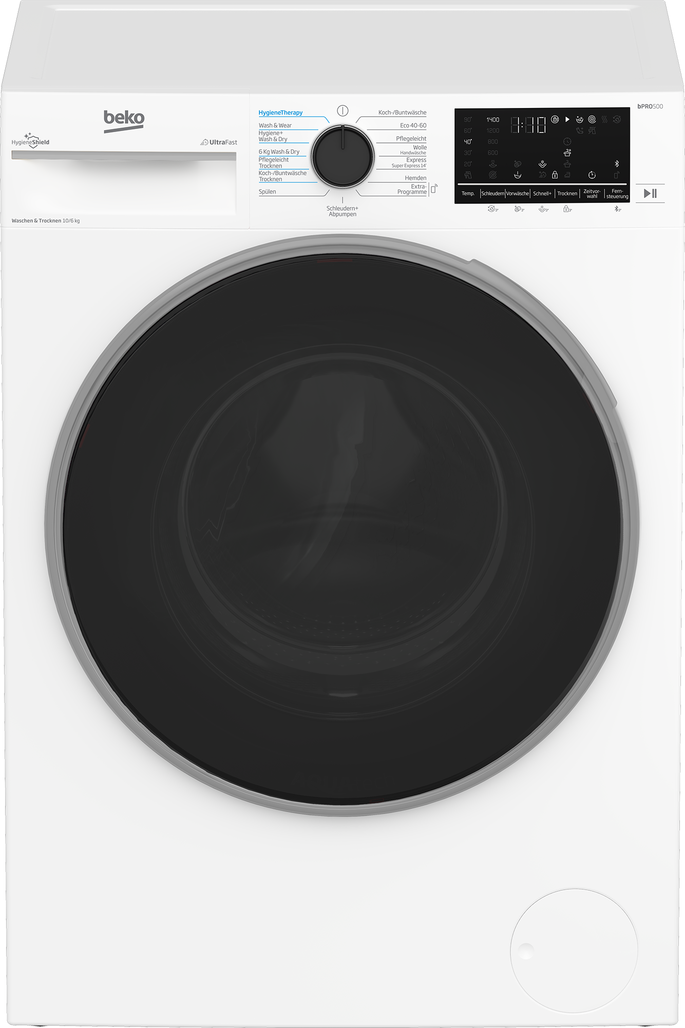 BEKO Waschtrockner "B3DFT510447W", Vollelektronik