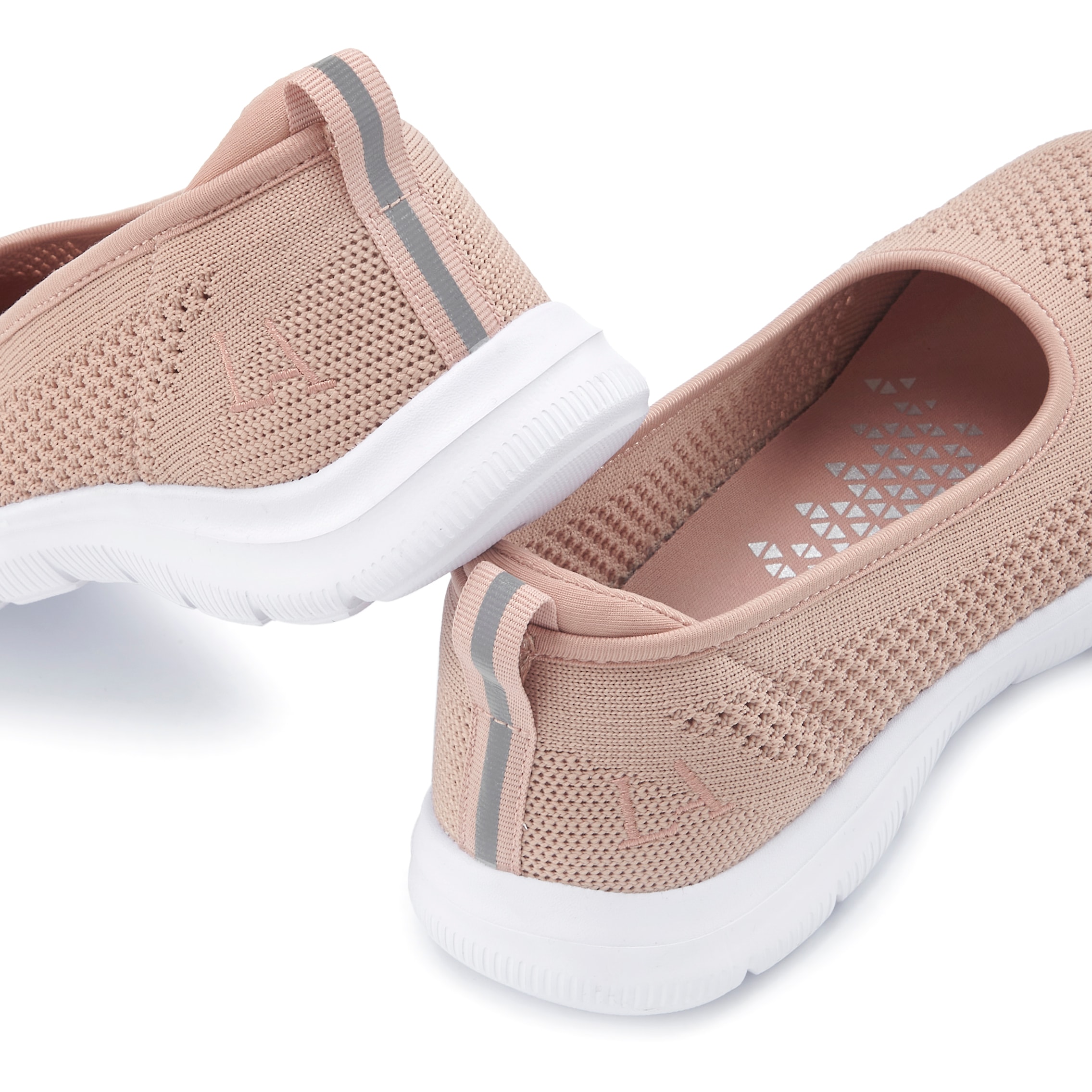 LASCANA Sneaker Ballerinas, ultraleichter Slipper, Slip-On-Sneaker, Freizei günstig online kaufen