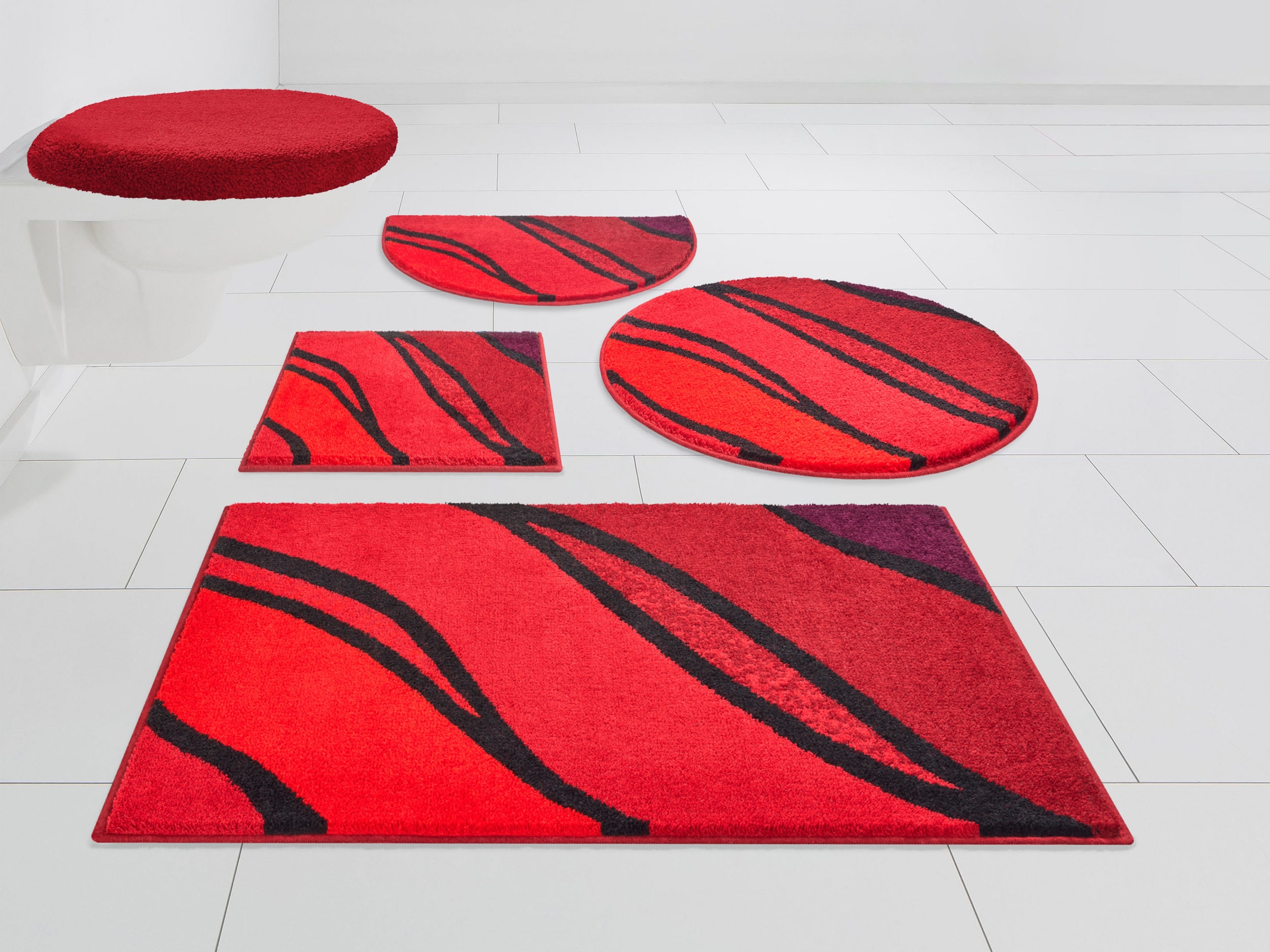 Grund Badematte "Belize, Badvorleger, Badezimmer Teppich, sehr weich" Höhe günstig online kaufen