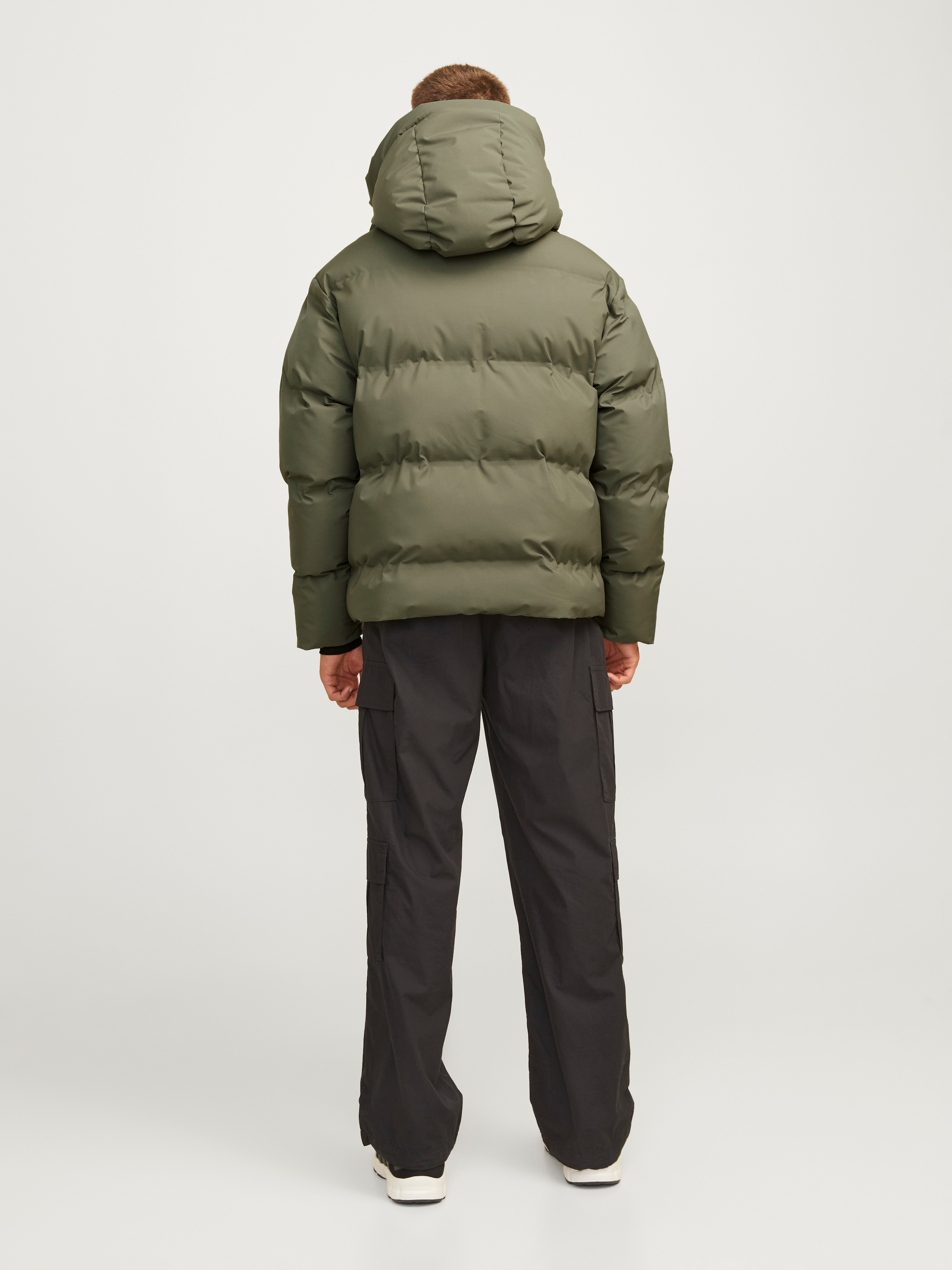 Jack & Jones Steppjacke »JCOALPHA PUFFER SN«, mit Kapuze