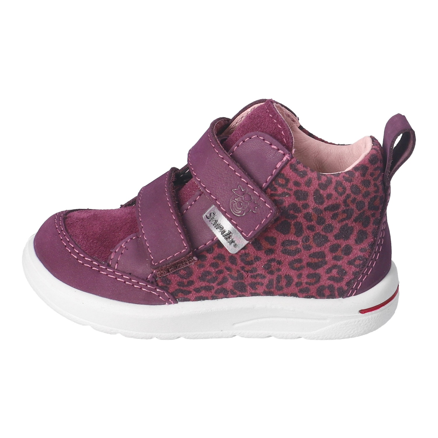 PEPINO by RICOSTA Sneaker »LIA, WMS: mittel«  Klettschuh, Babyschuh mit Kontrastbesatz, Größenschablone zum Download
